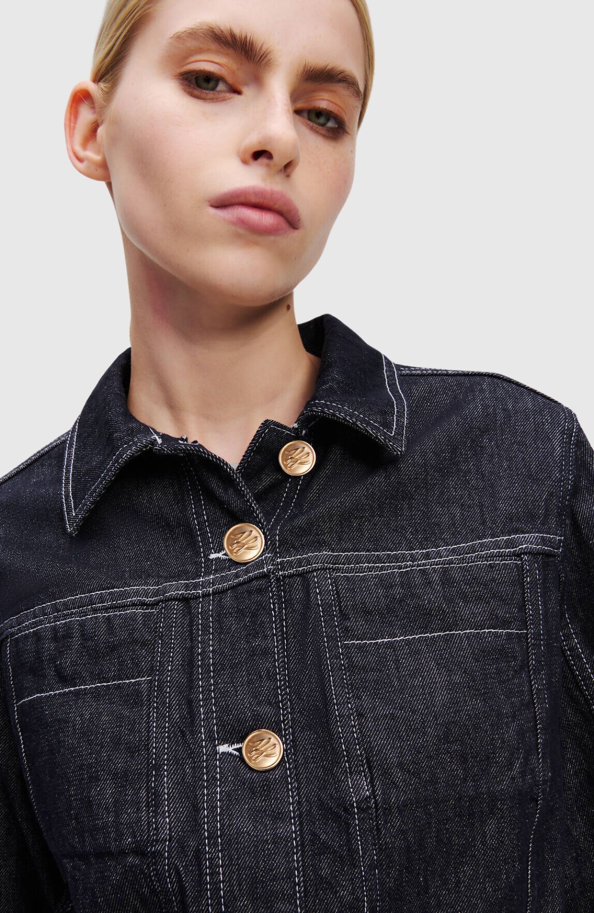 Button Denim Jacket