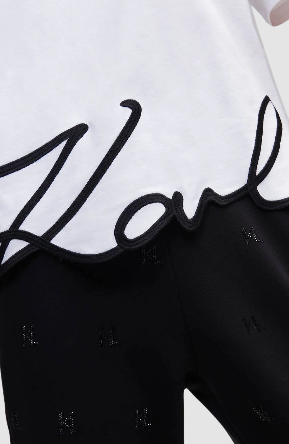 Karl Signature Hem T-Shirt