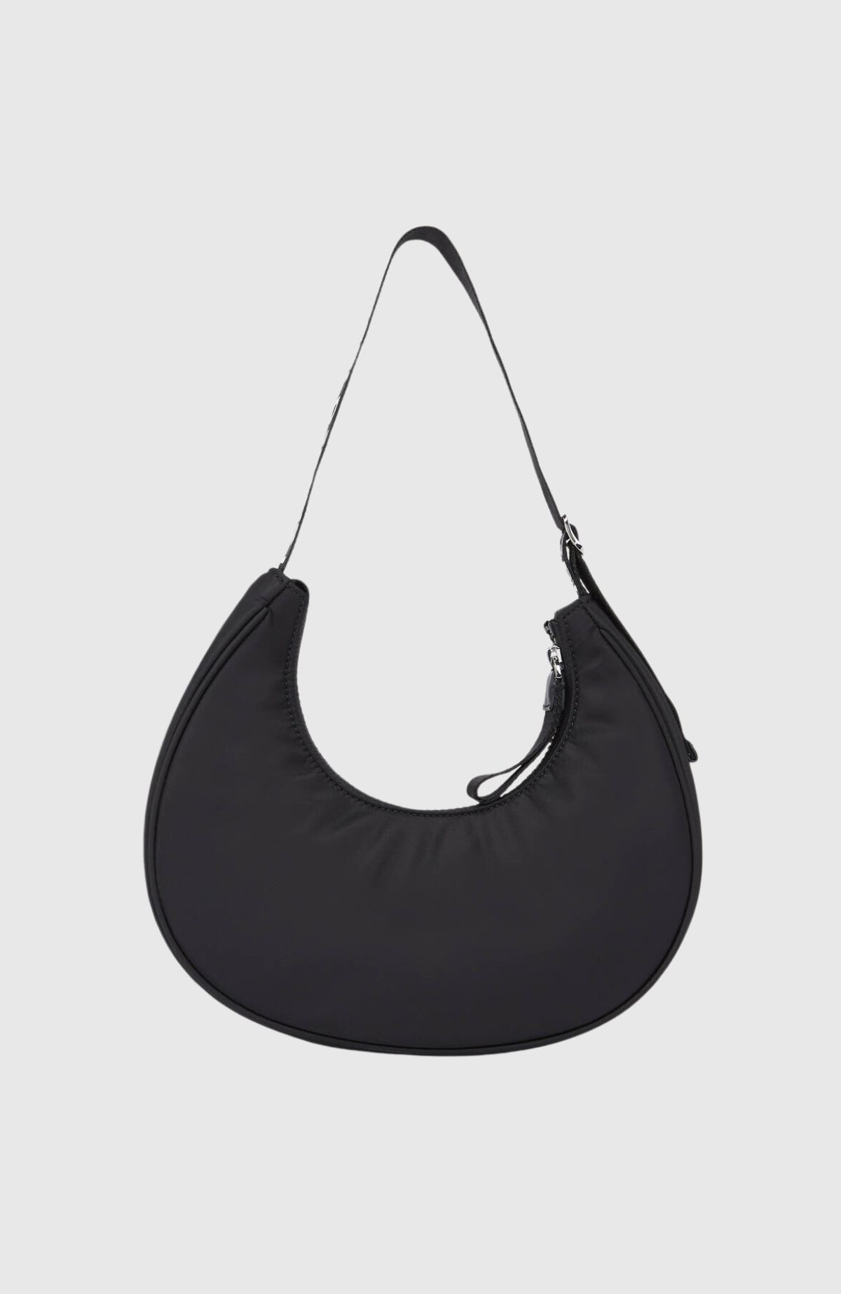 KLJ Essential Nylon Moon Bag