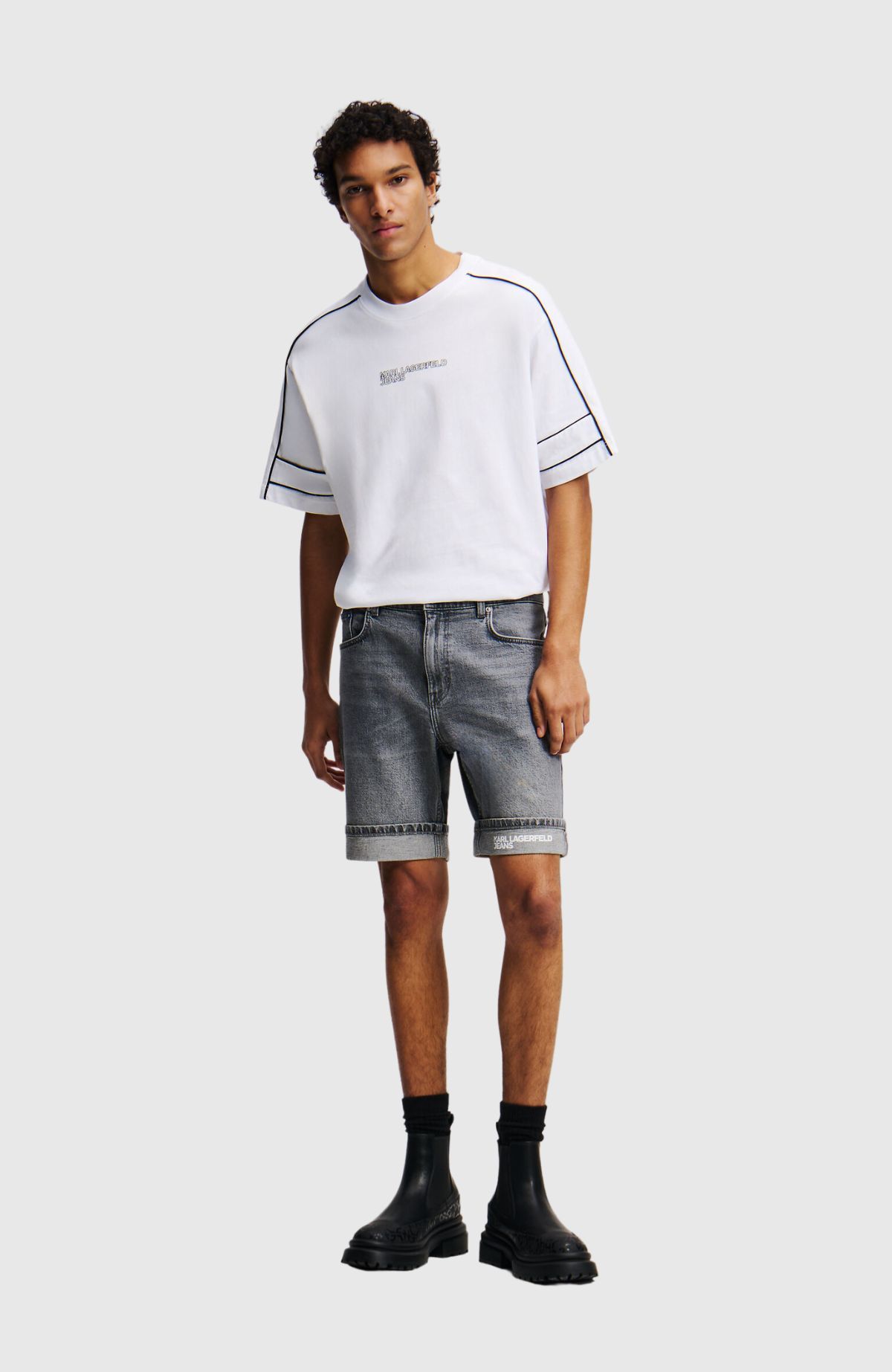 Klj Slim Short Denim