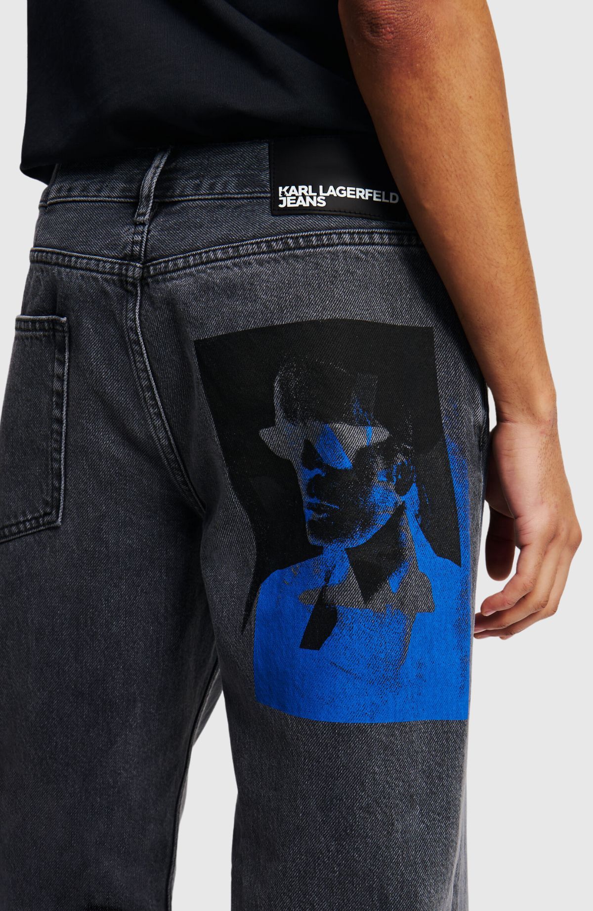 Klj Straight Printed Denim