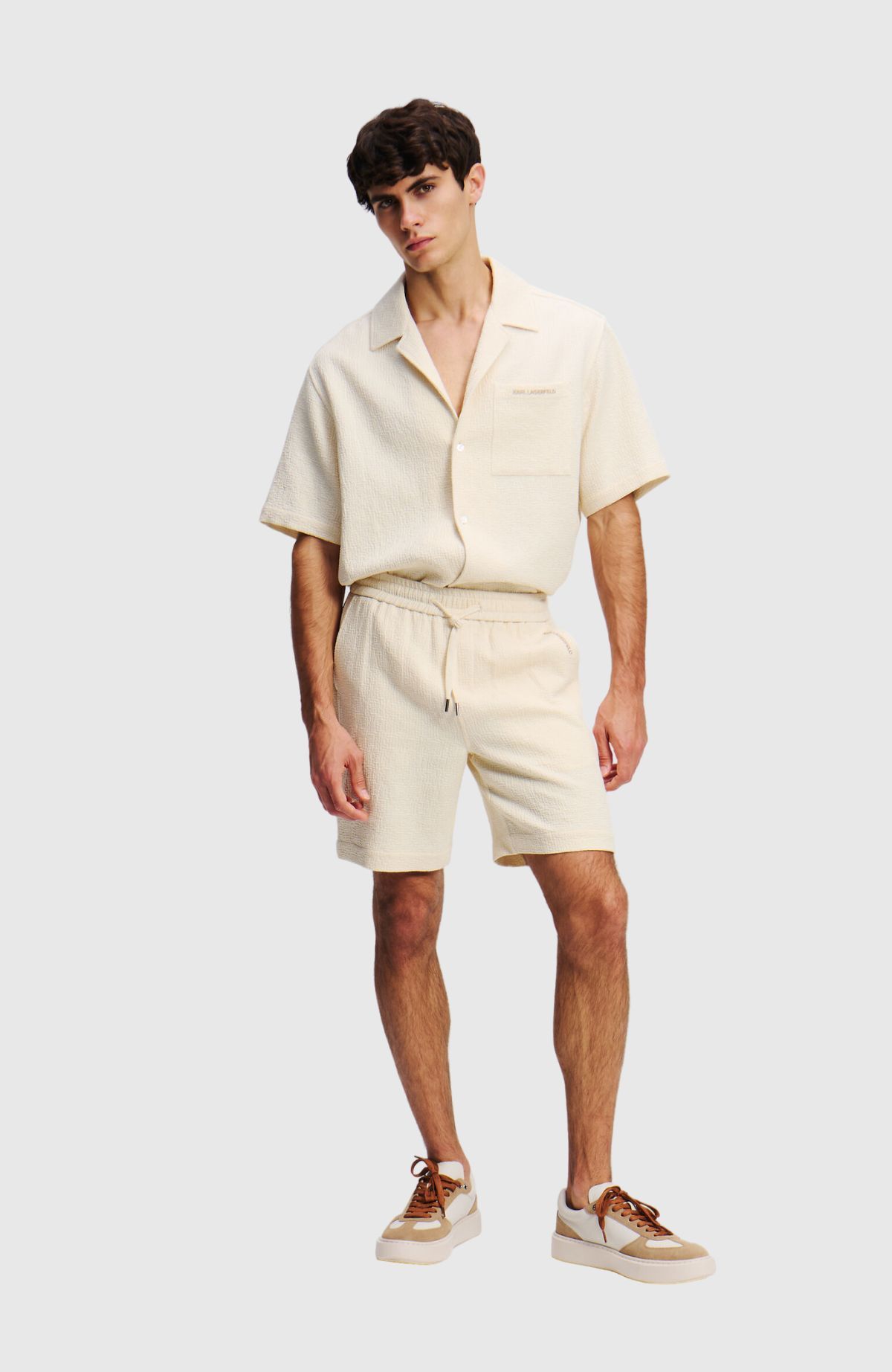 Textured Shorts