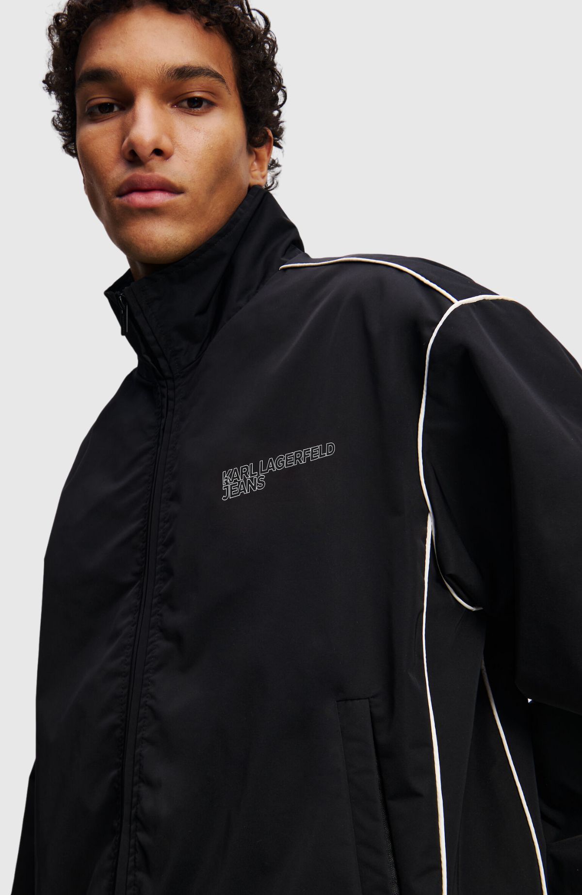Klj Zip Up Piping Jacket