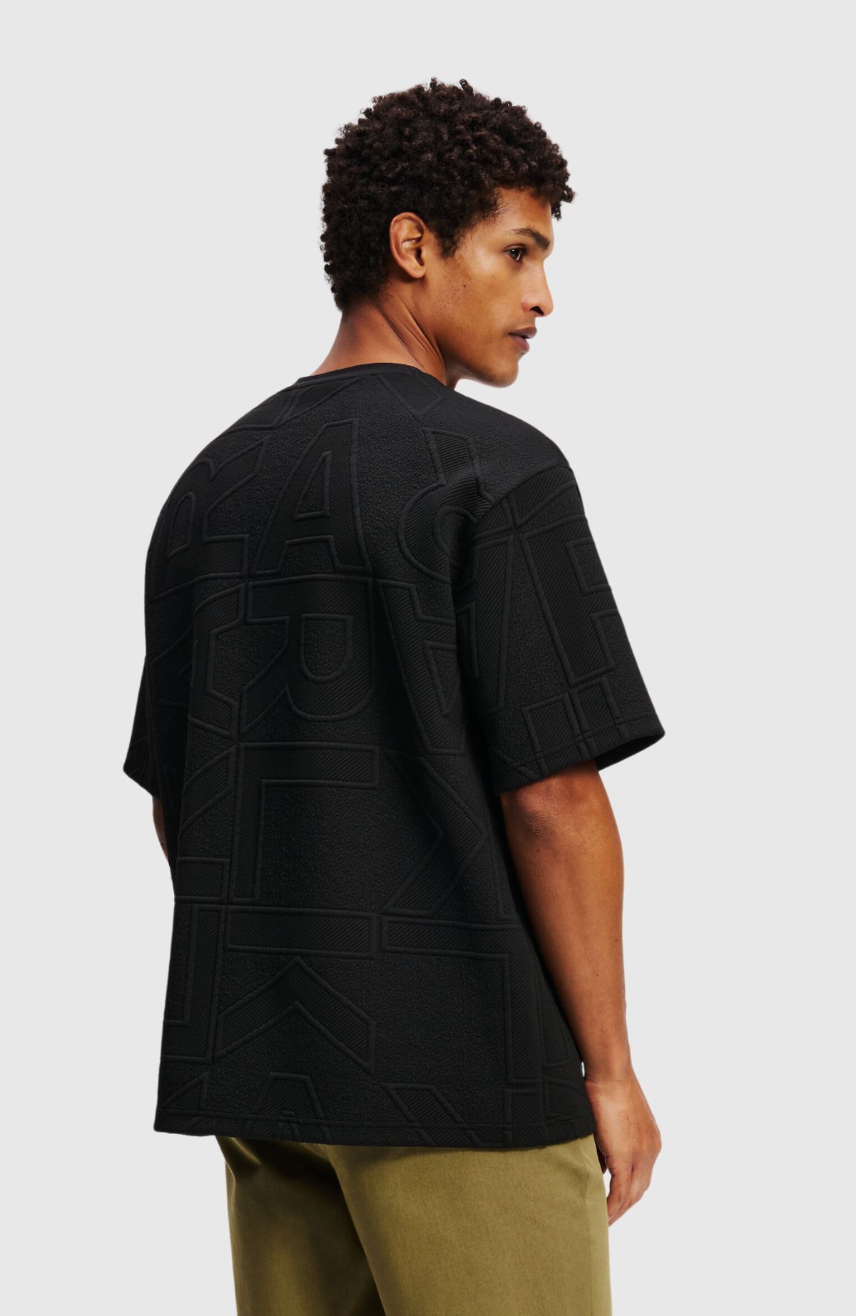 Square Letters Stitch T-Shirt
