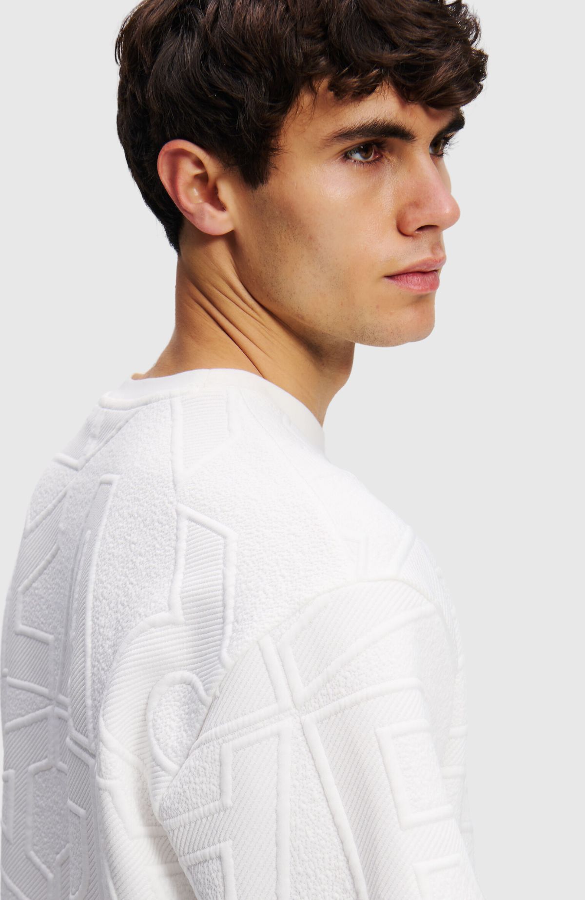 Square Letters Stitch T-Shirt