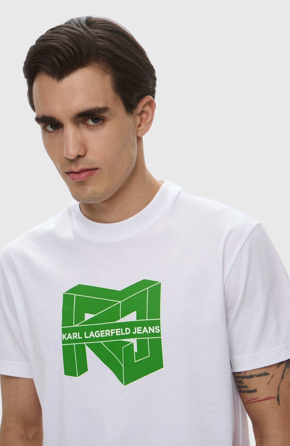 Klj Reg Ss Cube Logo Tee