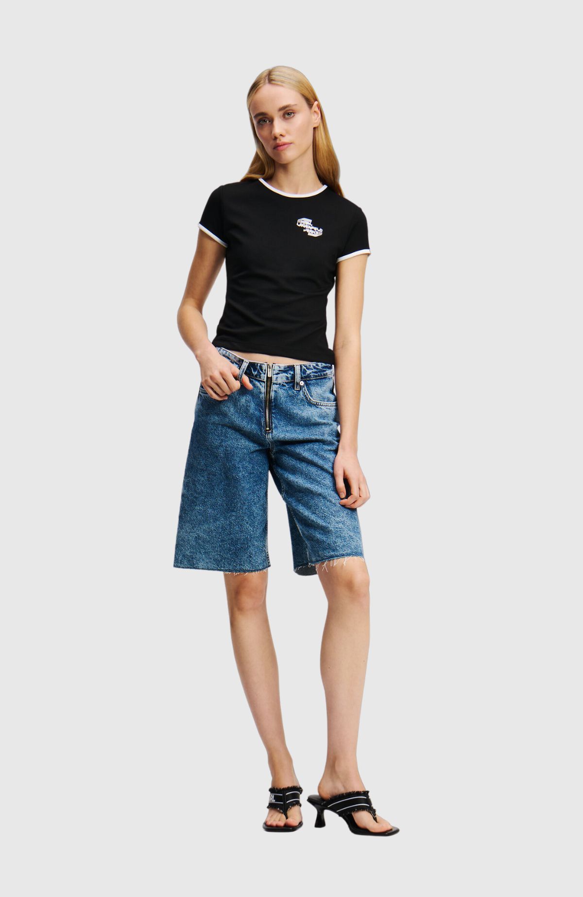 Klj Relaxed Denim Short