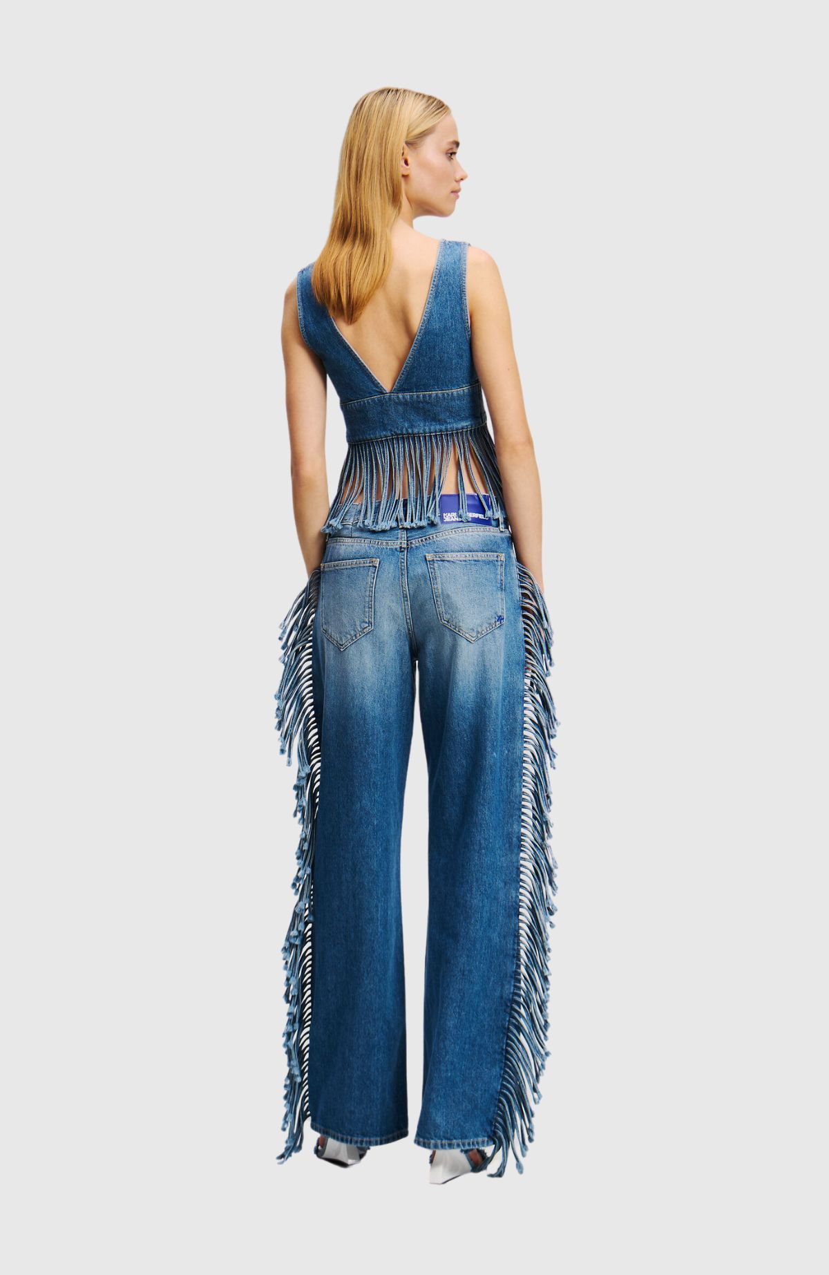 Klj Mr Relaxed Fringe Denim