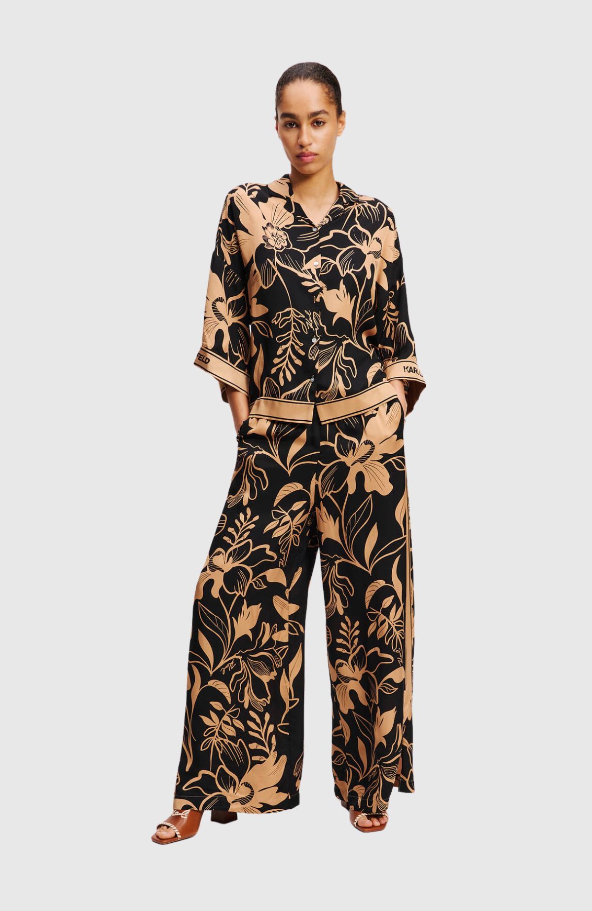 Printed Pants