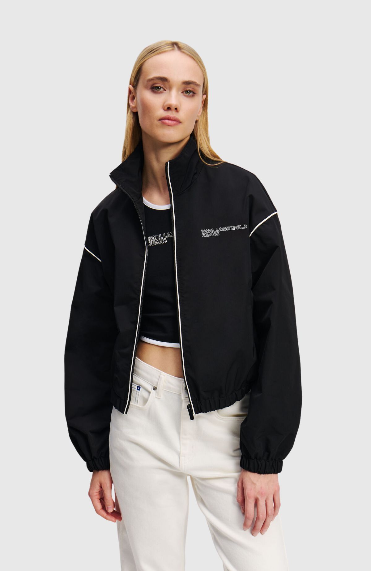 Klj Zip Up Piping Jacket