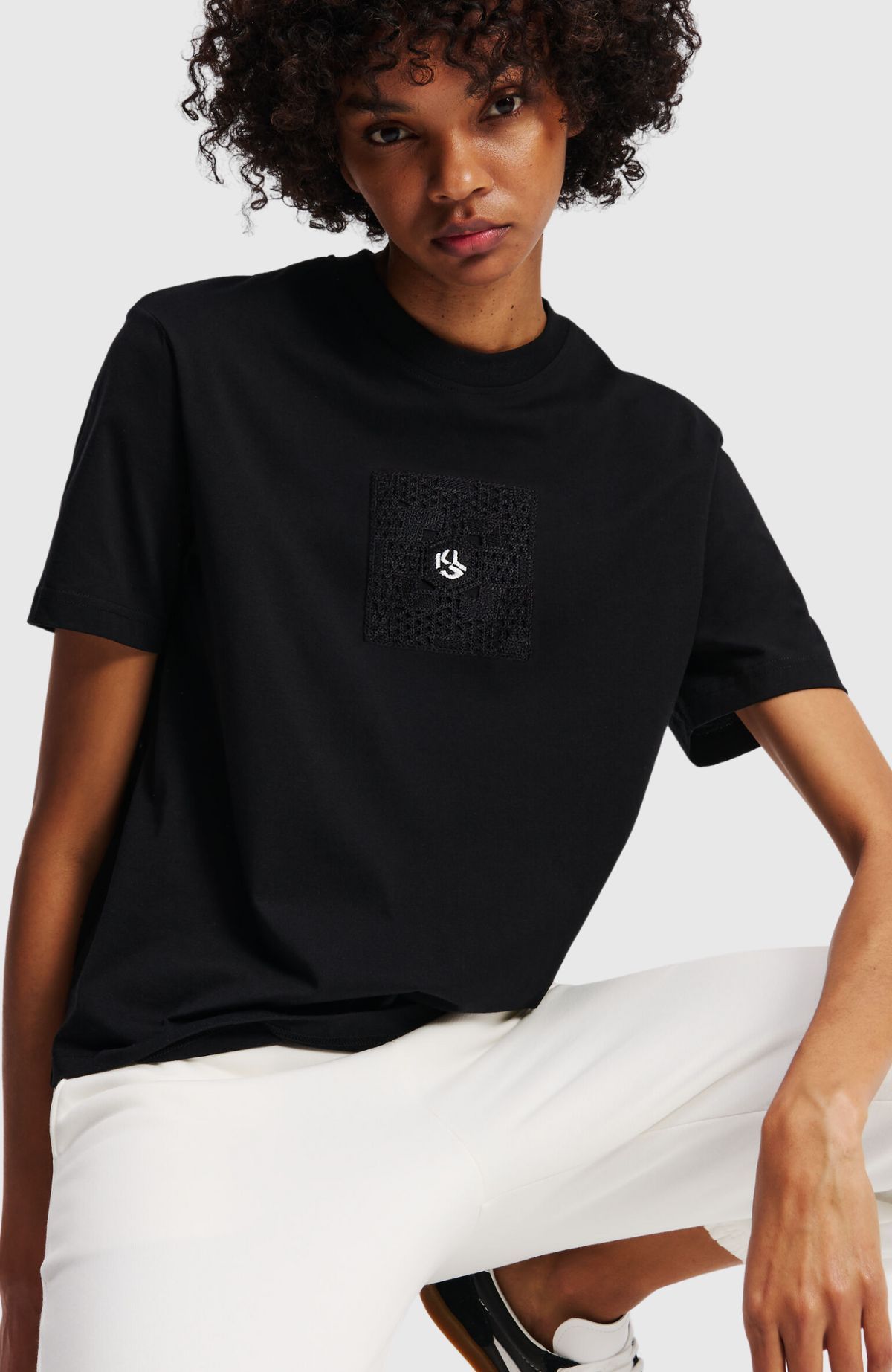 Klj Regular Crochet Tee