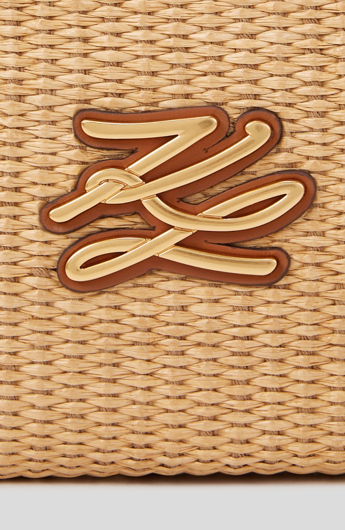 K/Autograph Md Bucket Raffia