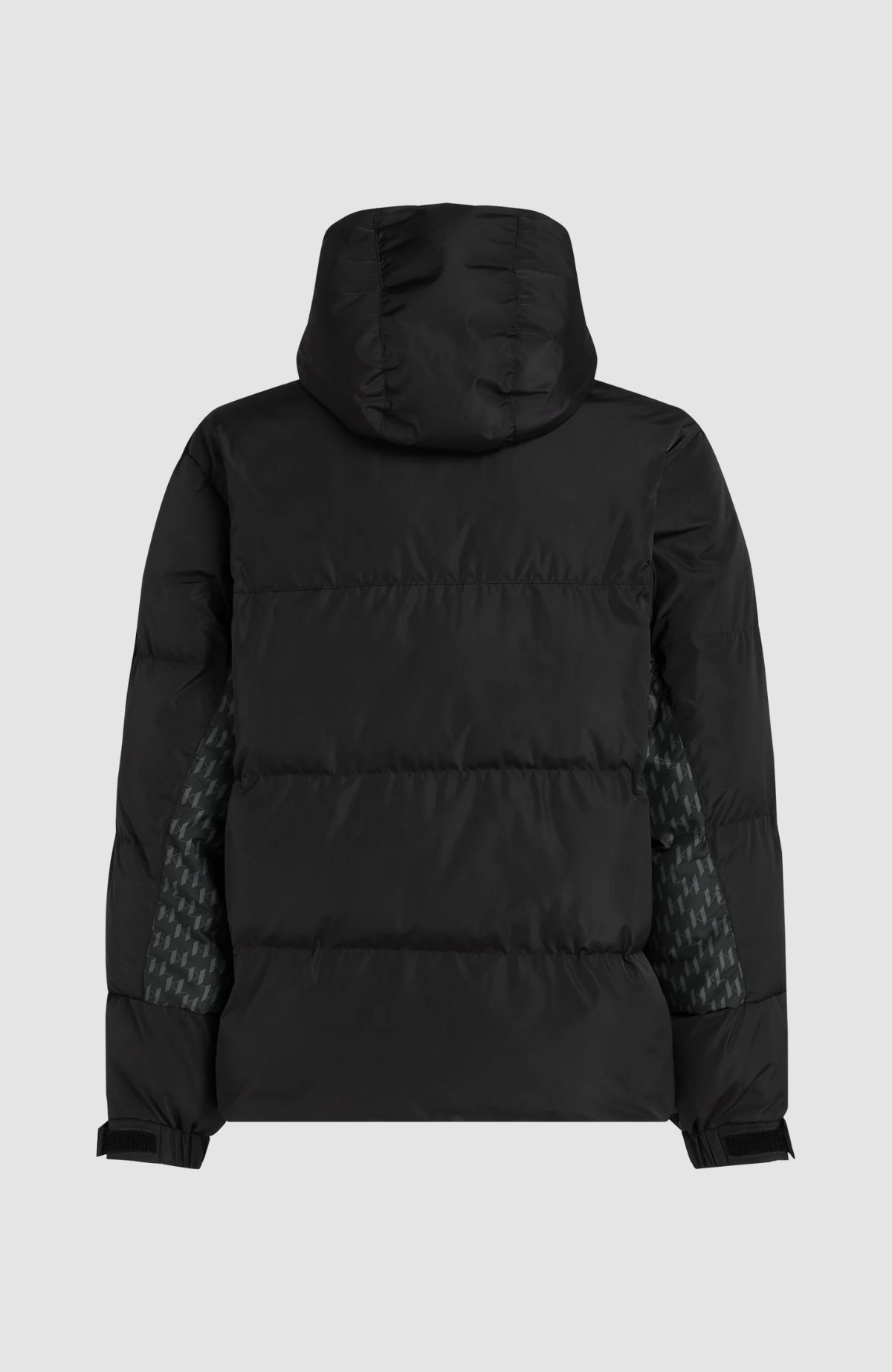 Short Puffer W/ Contrast