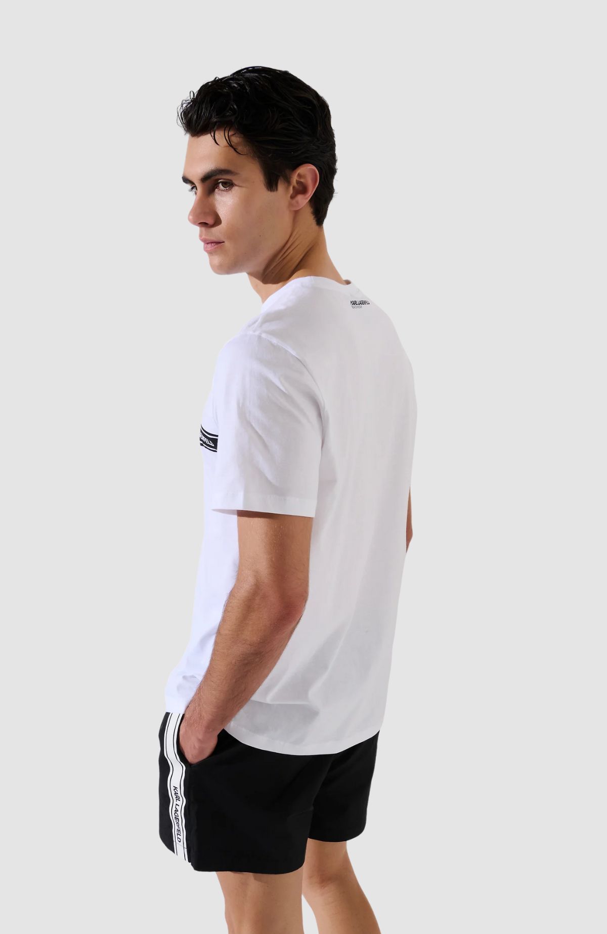 Elongated Logo Graphic Tee