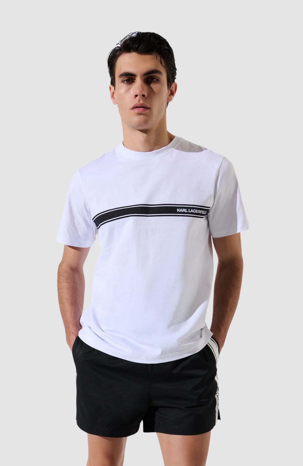 Elongated Logo Graphic Tee