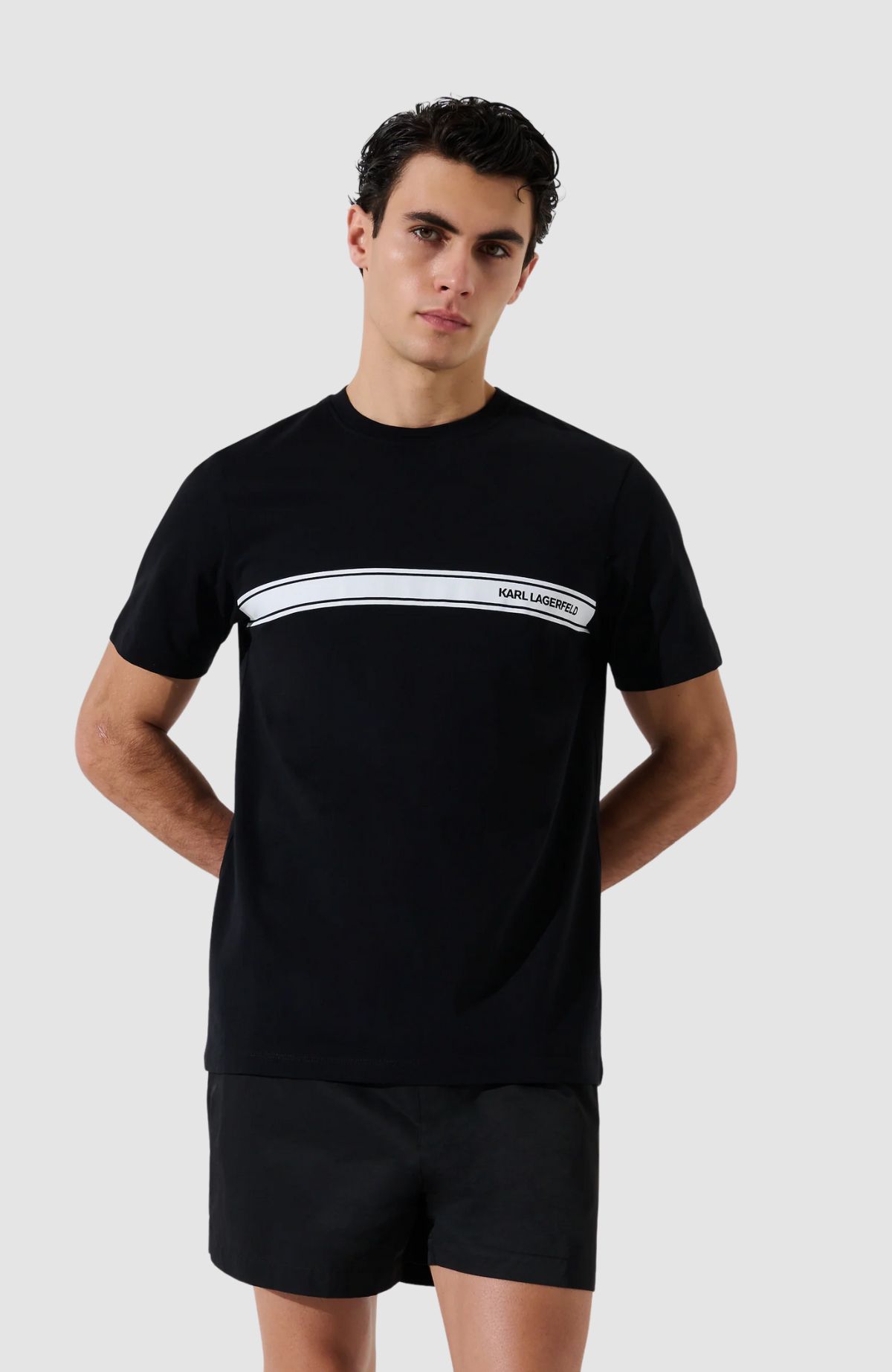 Elongated Logo Graphic Tee