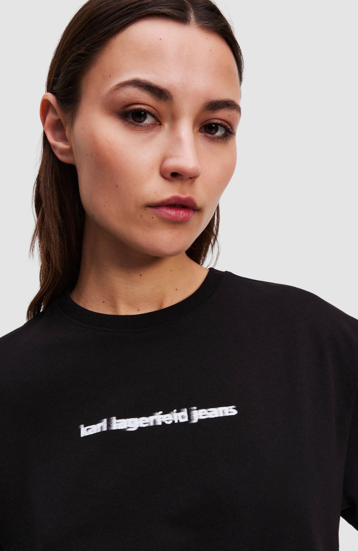 Klj Reg Blur Logo Tee