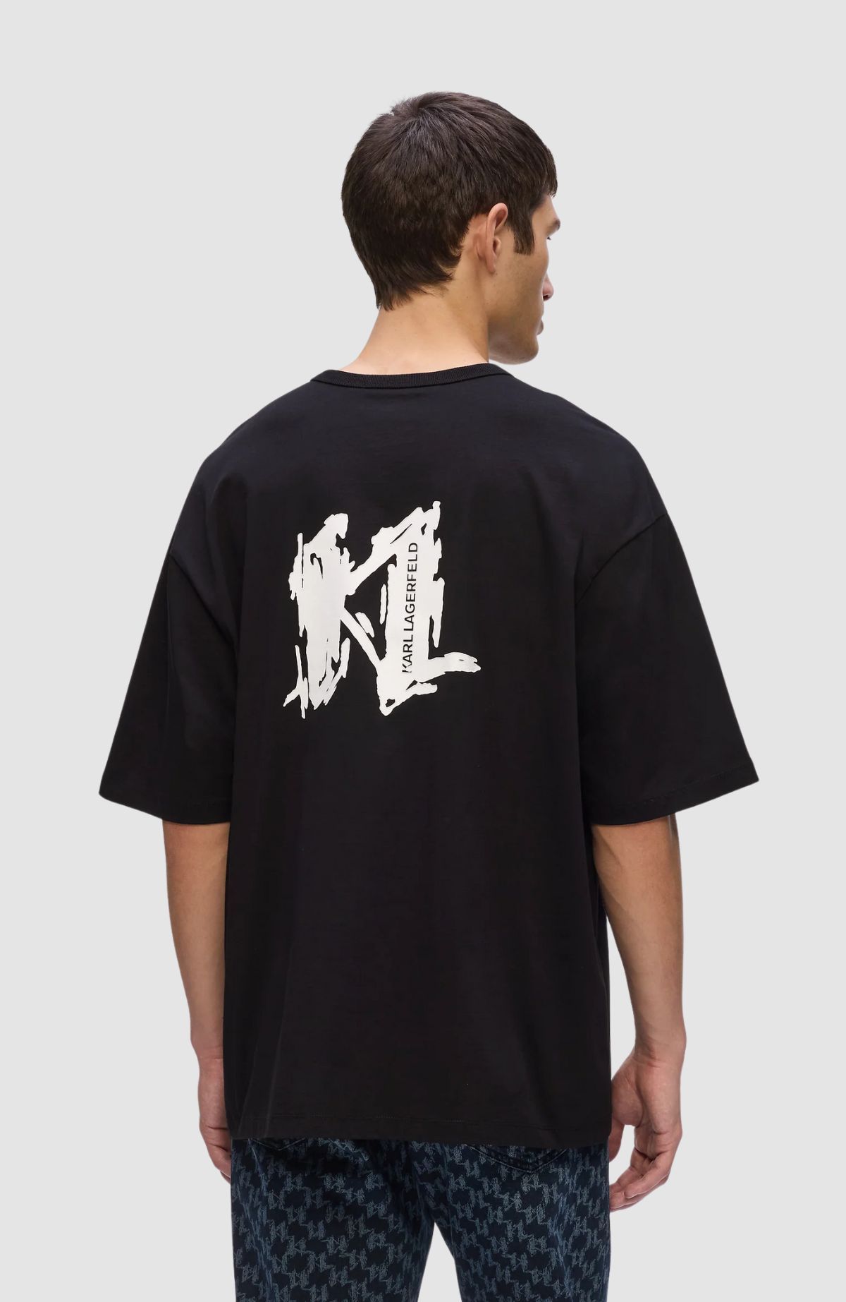 Kl Graphic Oversized Tee
