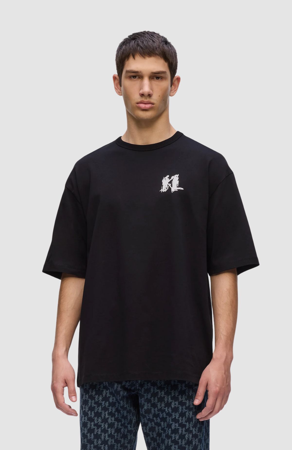 Kl Graphic Oversized Tee