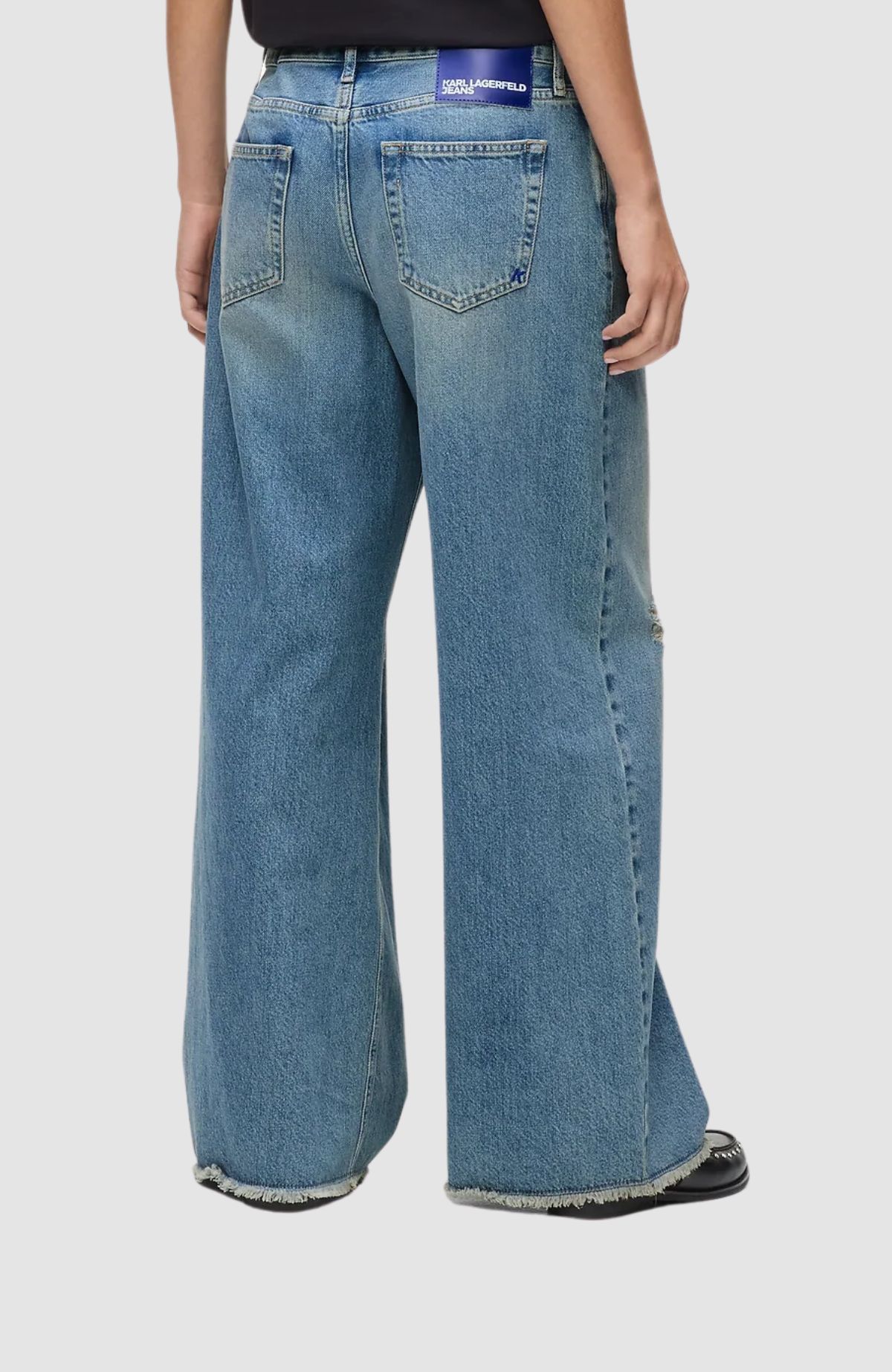 KLJ LR Wide Leg Denim