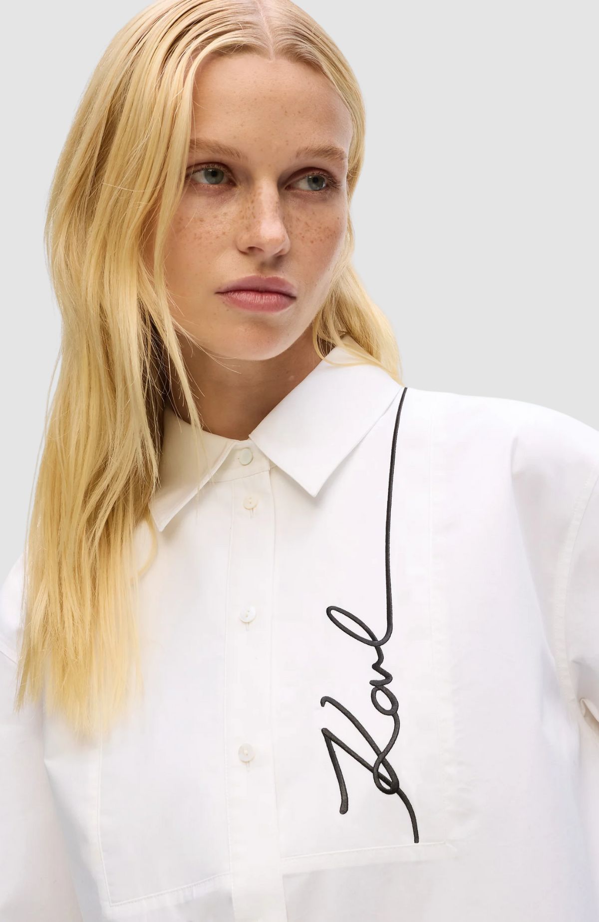 Signature Bib Poplin Shirt