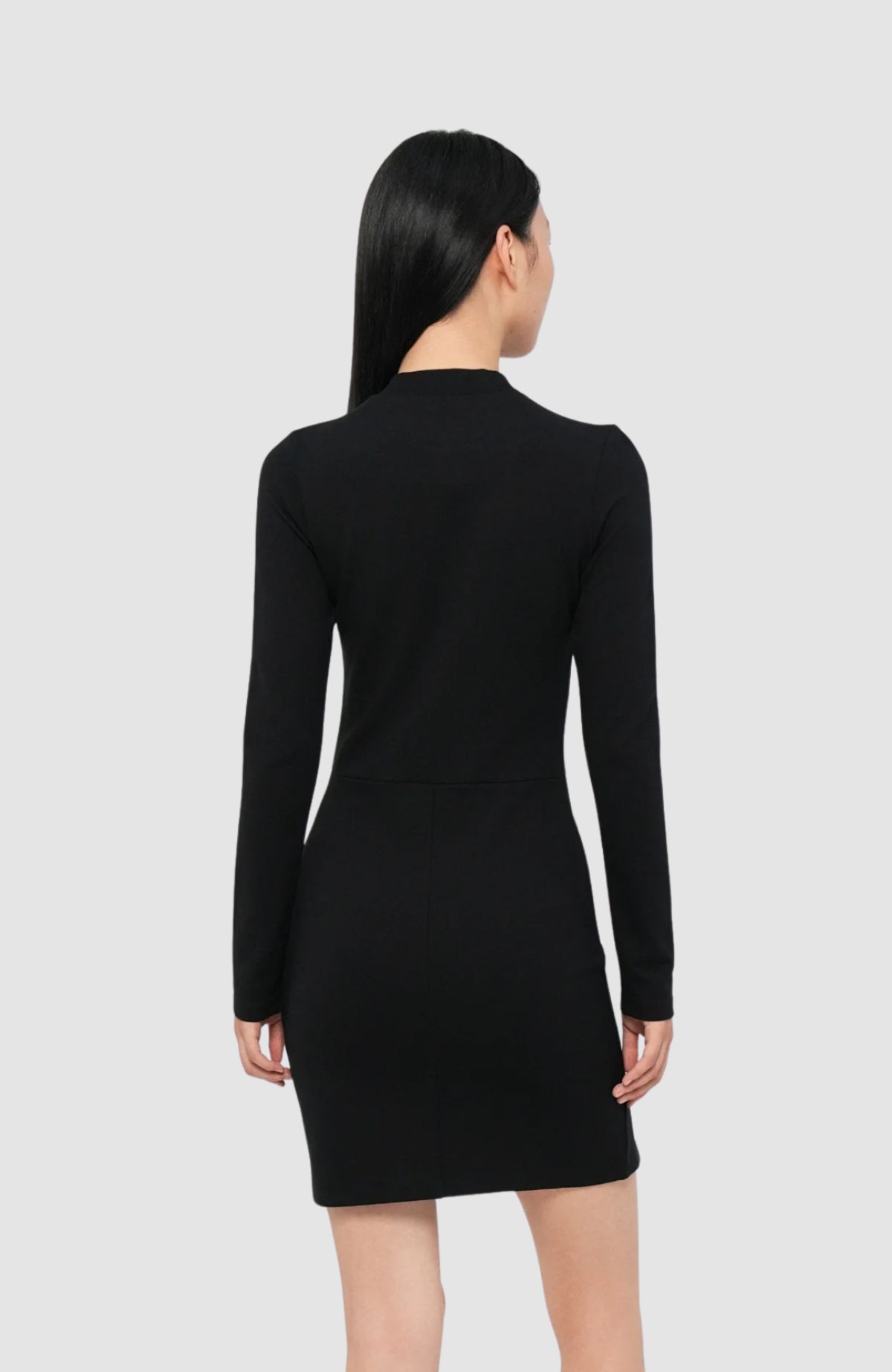 KLJ Milano Mock Neck Dress