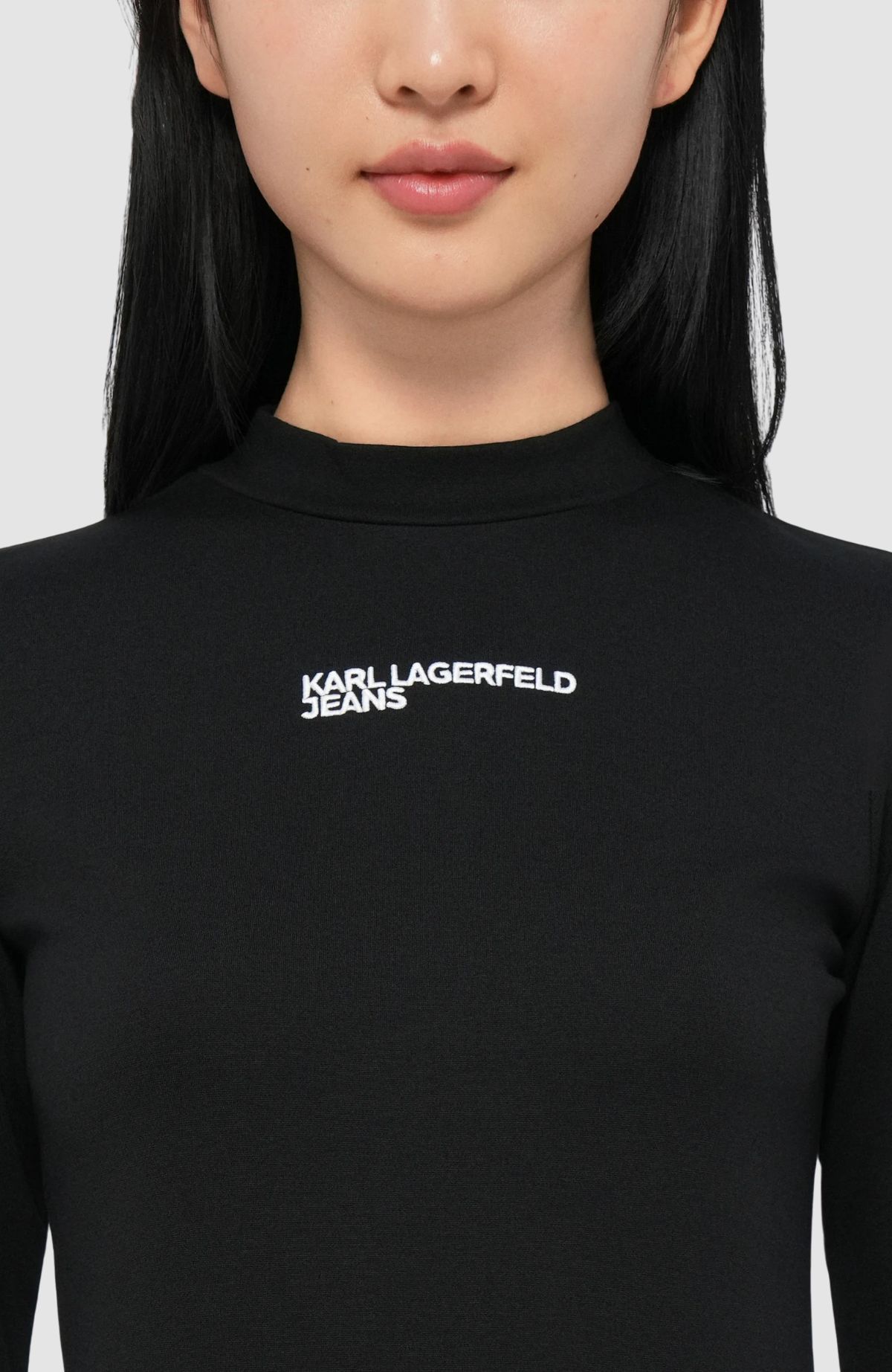 KLJ Milano Mock Neck Dress