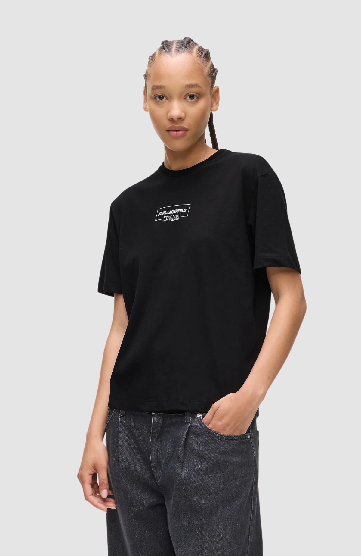 Klj Reg Outline Logo Tee