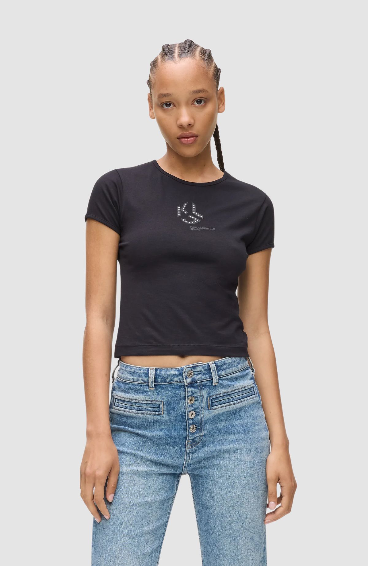 Klj Slim Studded Tee