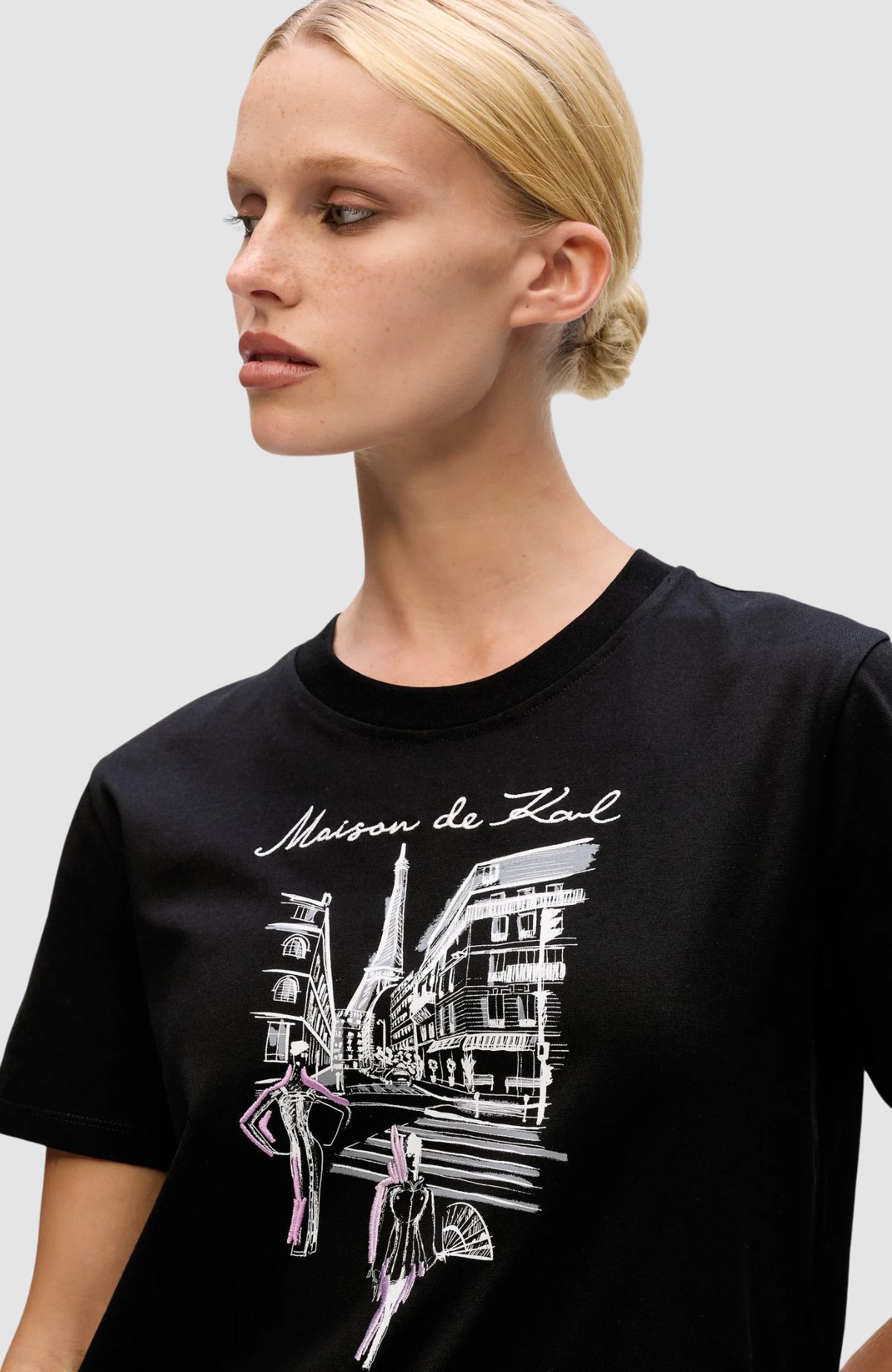 Paris Sketch Street T-Shirt