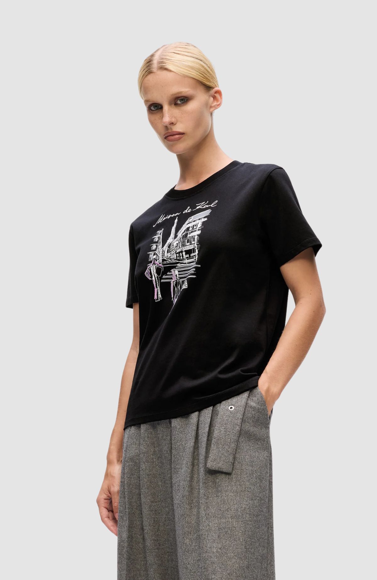 Paris Sketch Street T-Shirt