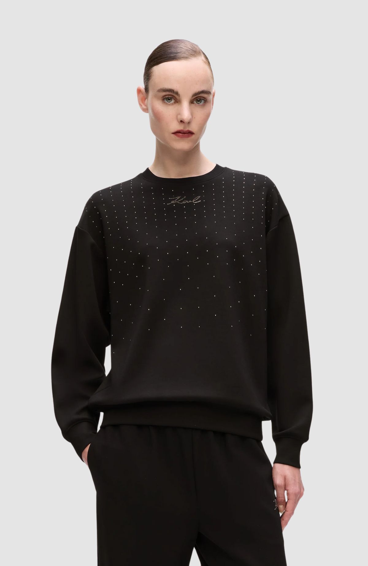 Rhinestone Rain Sweatshirt