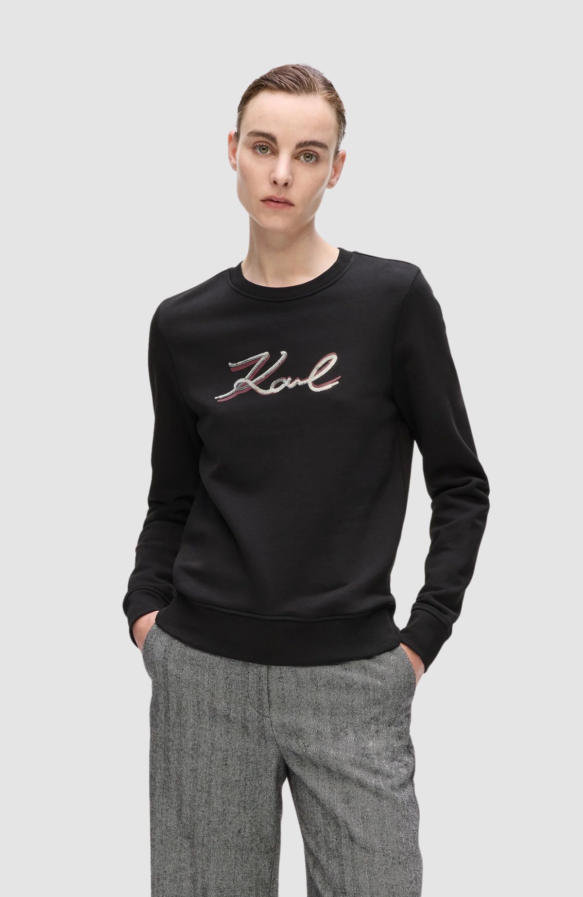 Signature Sequins Sweatshirt