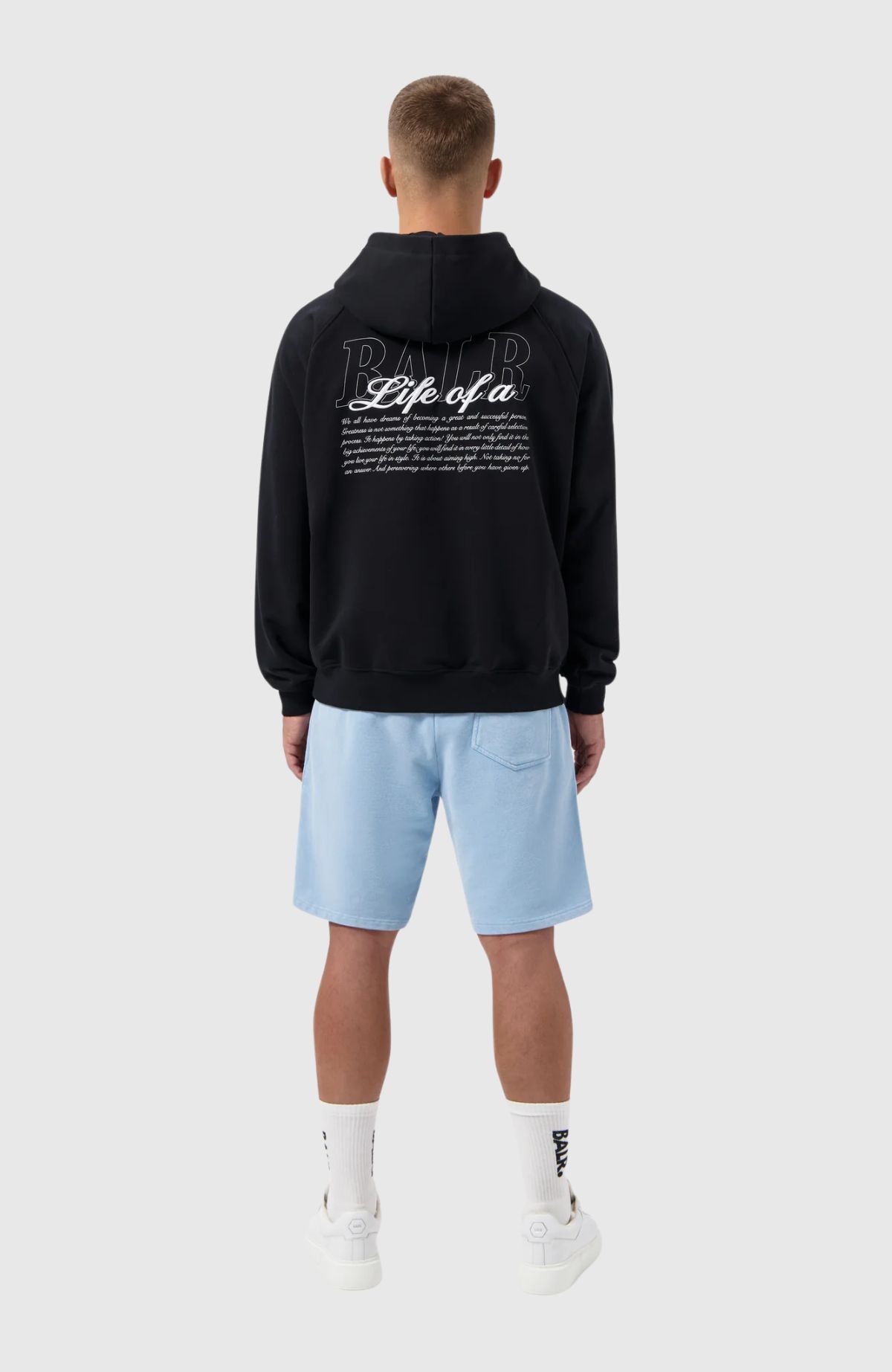 Script Relaxed Fit Hoodie