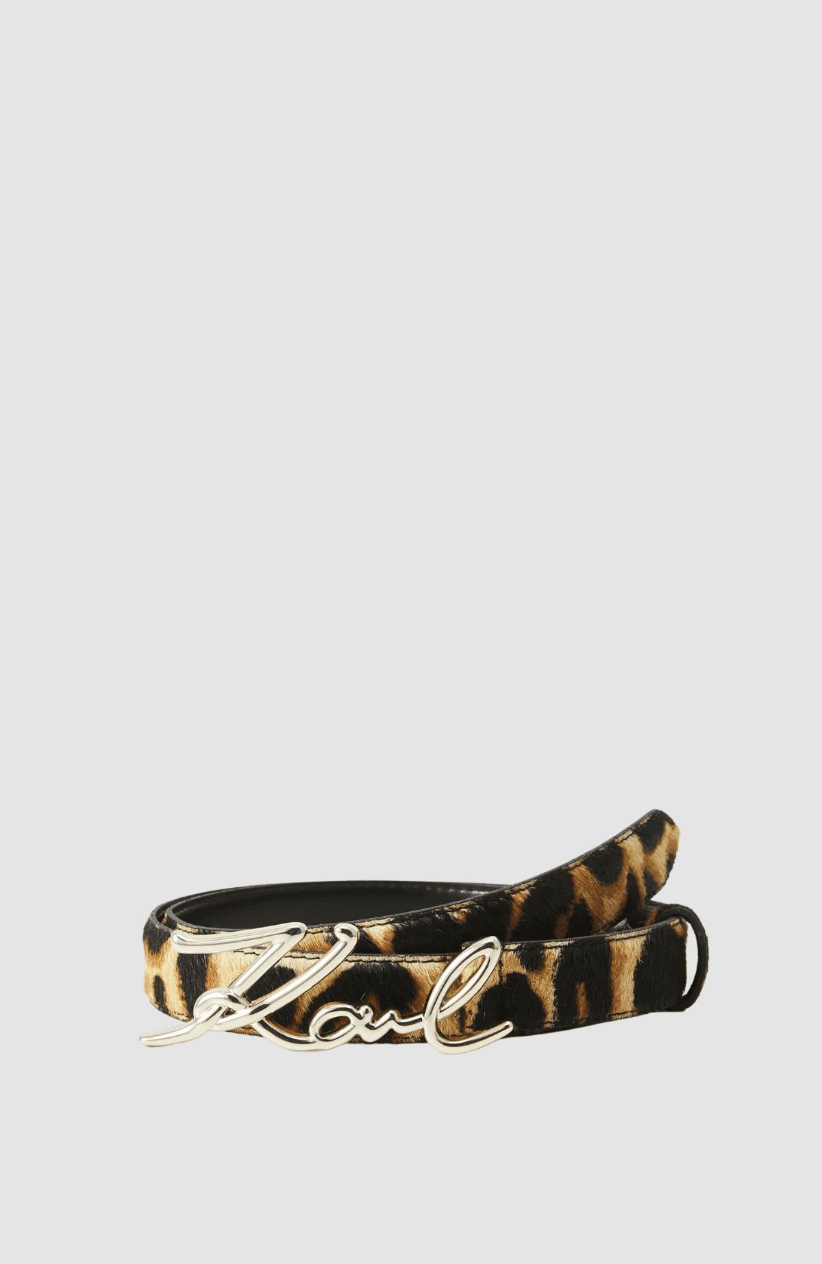 K/Signature Leopard H2.5 Belt