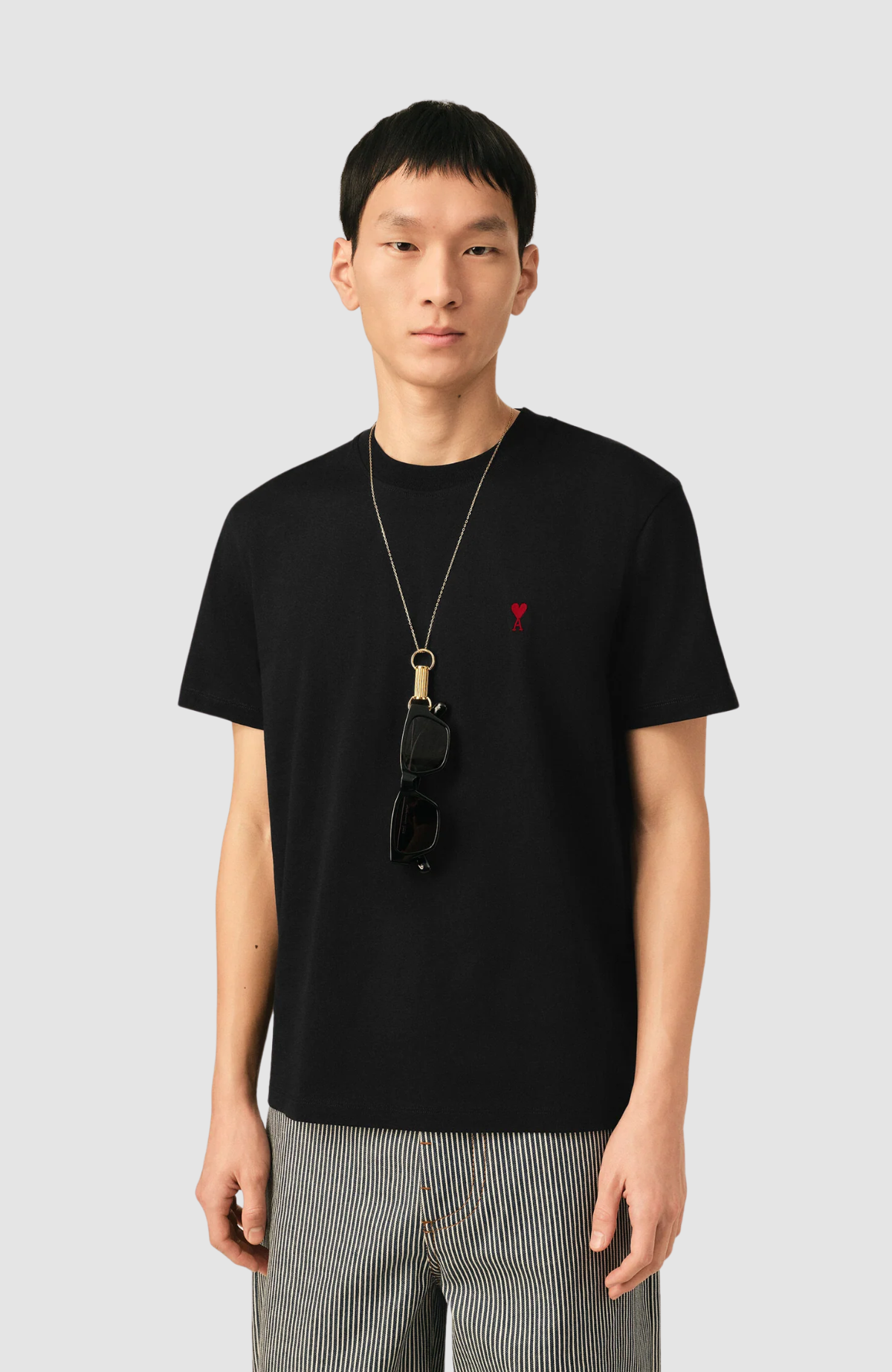 TSHIRT WITH RED AMI DE COEUR