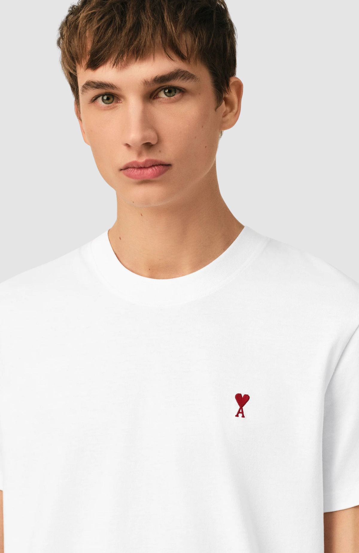 TSHIRT WITH RED AMI DE COEUR