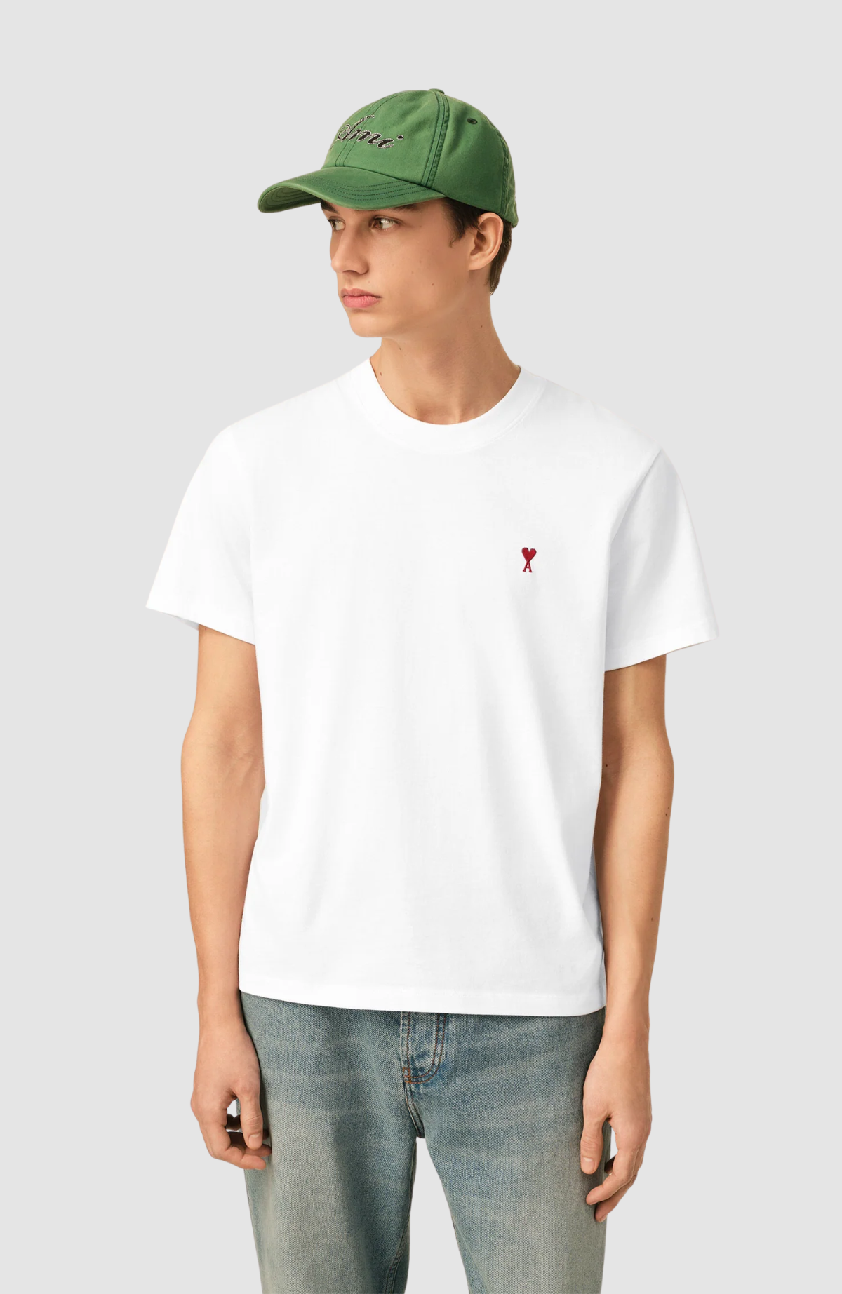 TSHIRT WITH RED AMI DE COEUR