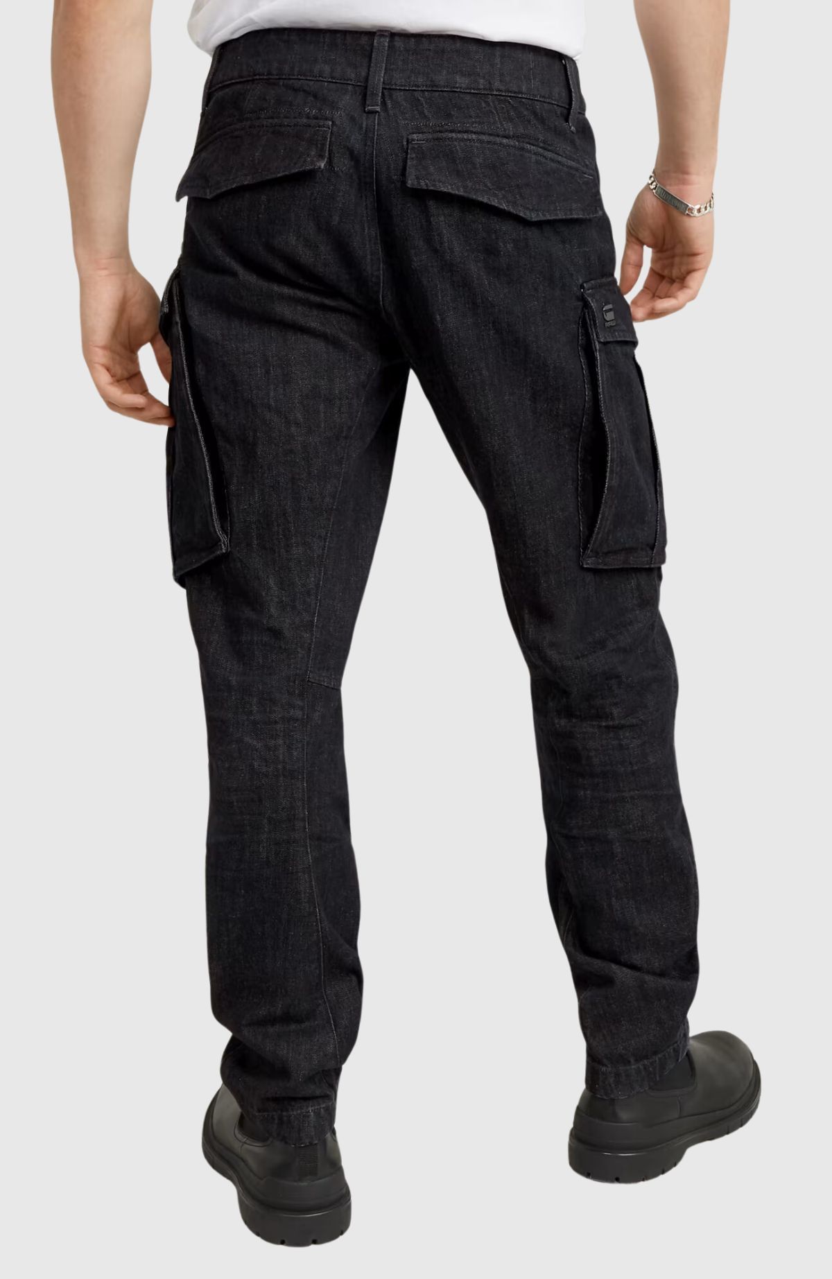 Rovic zip 3d regular tapered denim