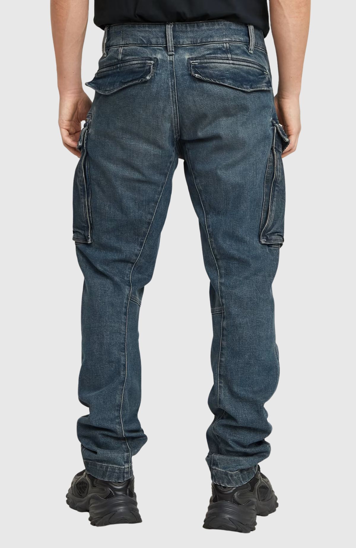 Rovic zip 3d regular tapered denim