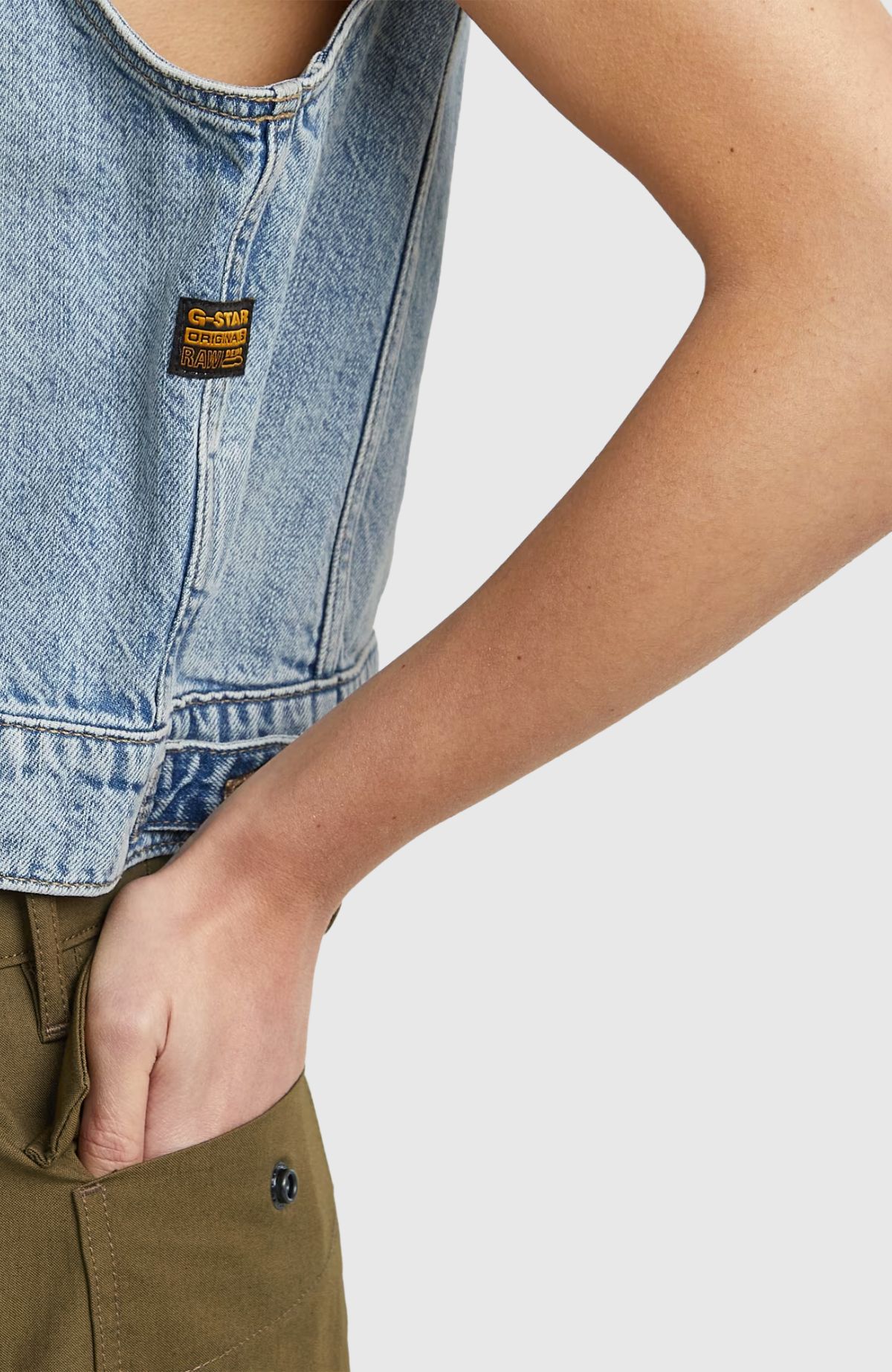 Shrunken Vest Wmn