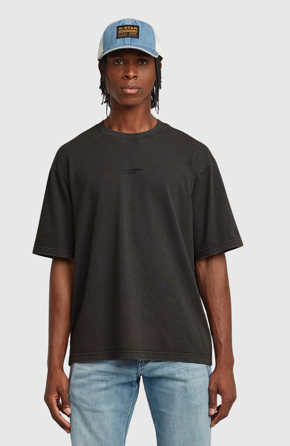 Overdyed center chest boxy r t