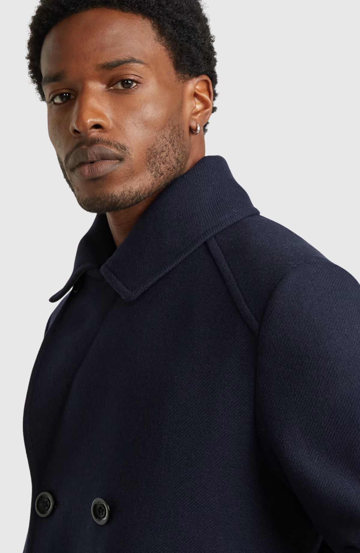 Wool peacoat