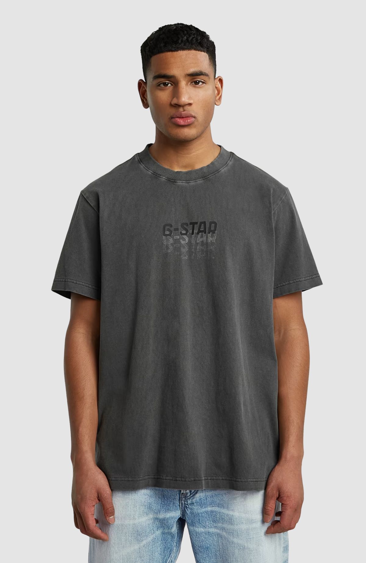 Multi logo overdyed loose r t
