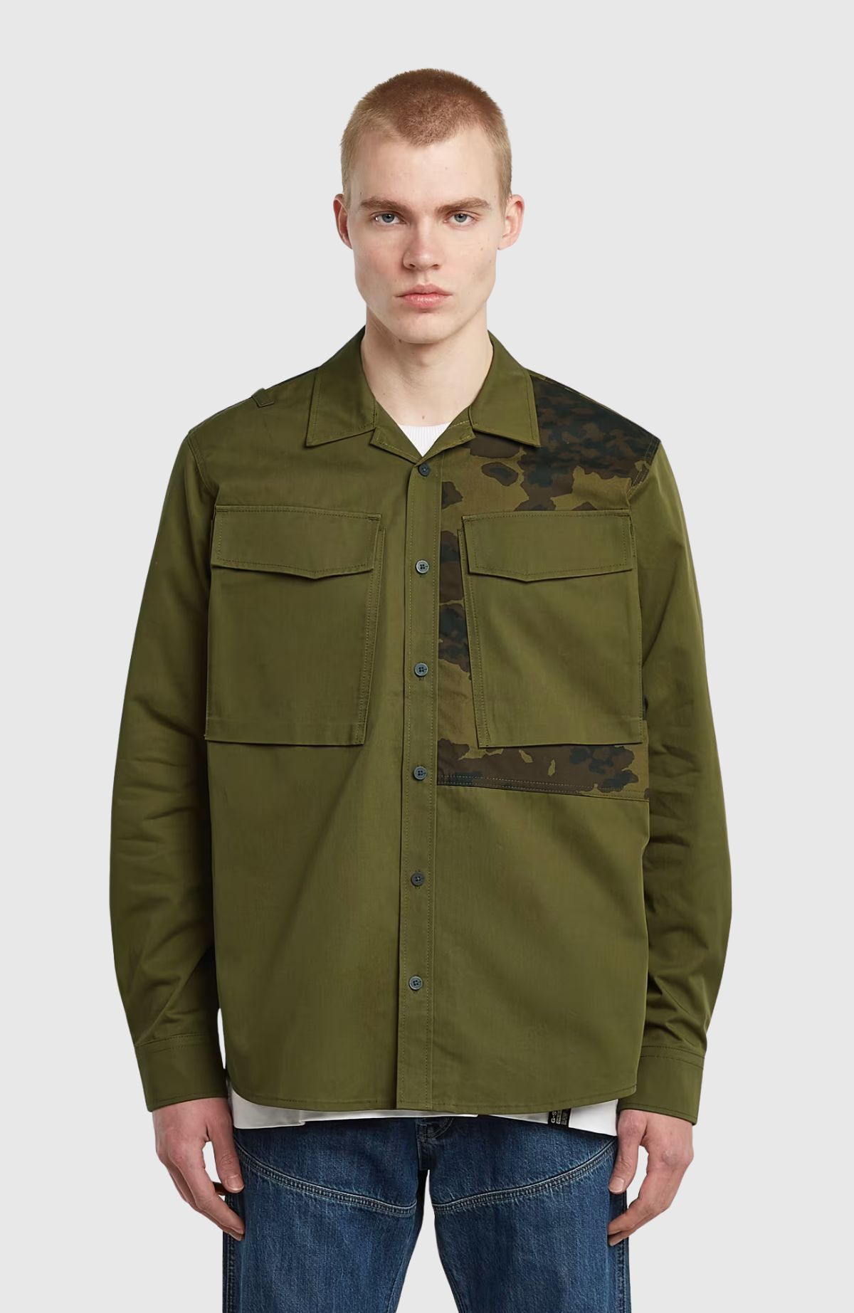 Cargo Pkt Service Regular Shirt