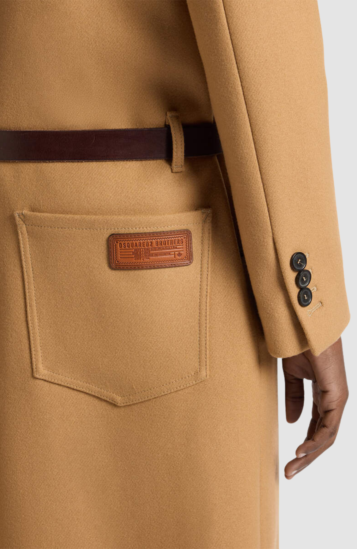 Low Belt Coat