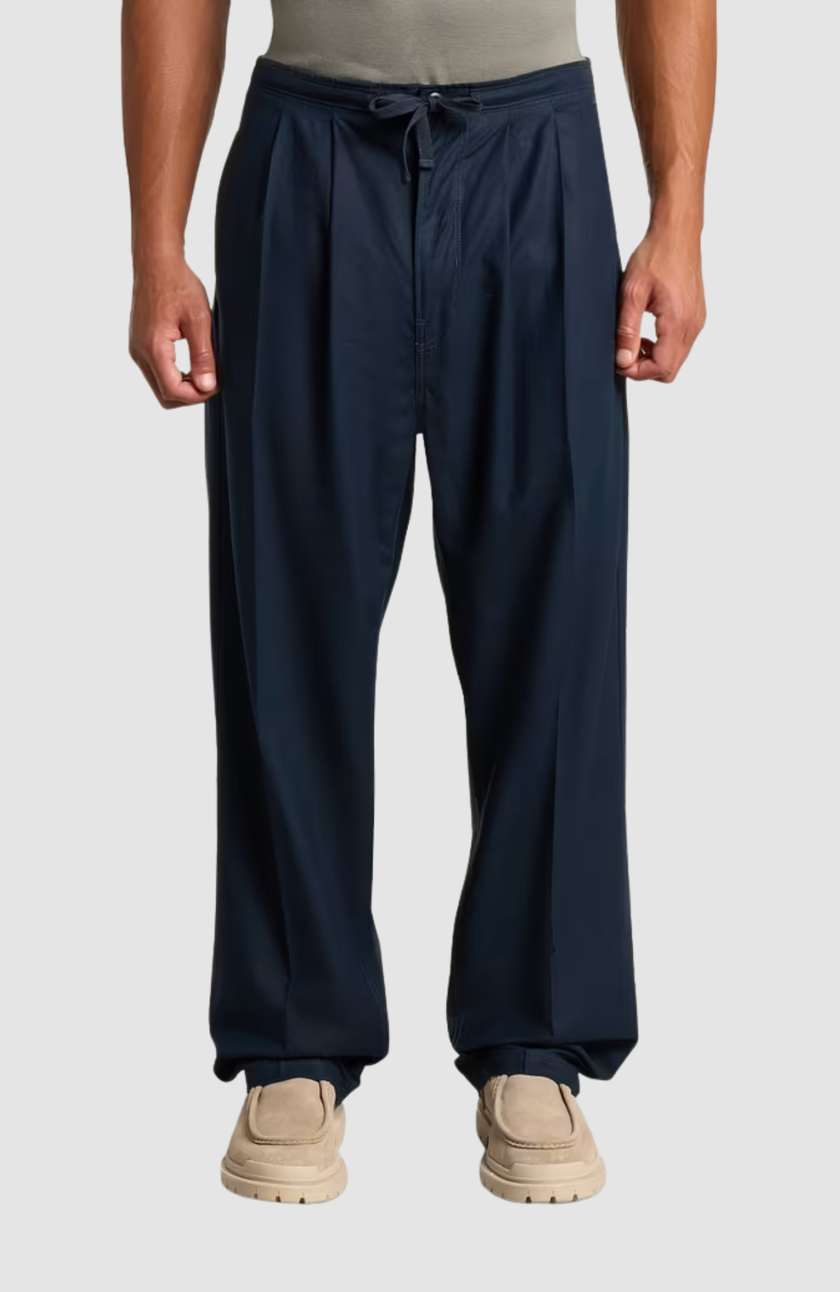Double Pleated Chino