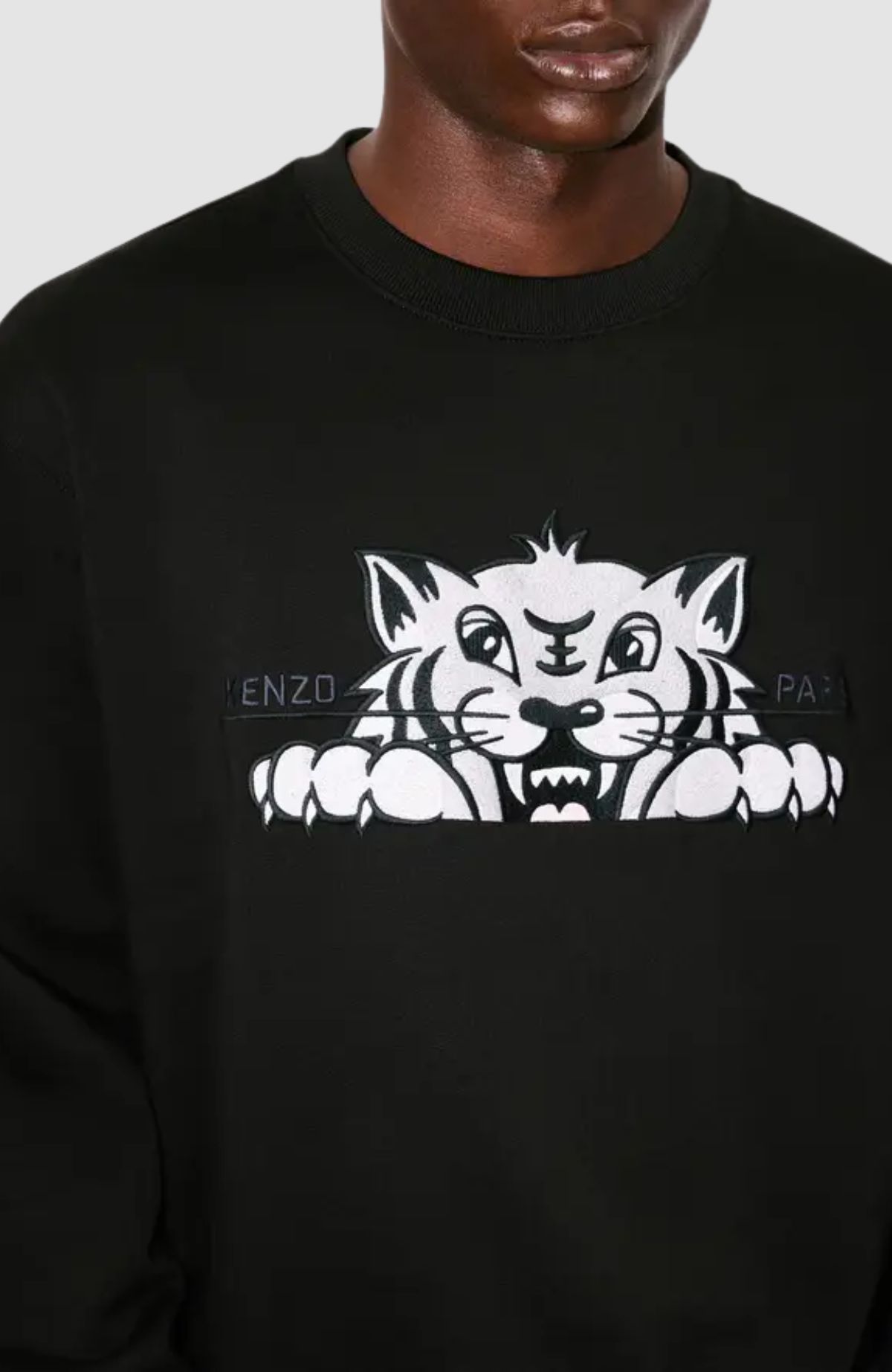 Happy Tiger Crewneck Sweatshirt