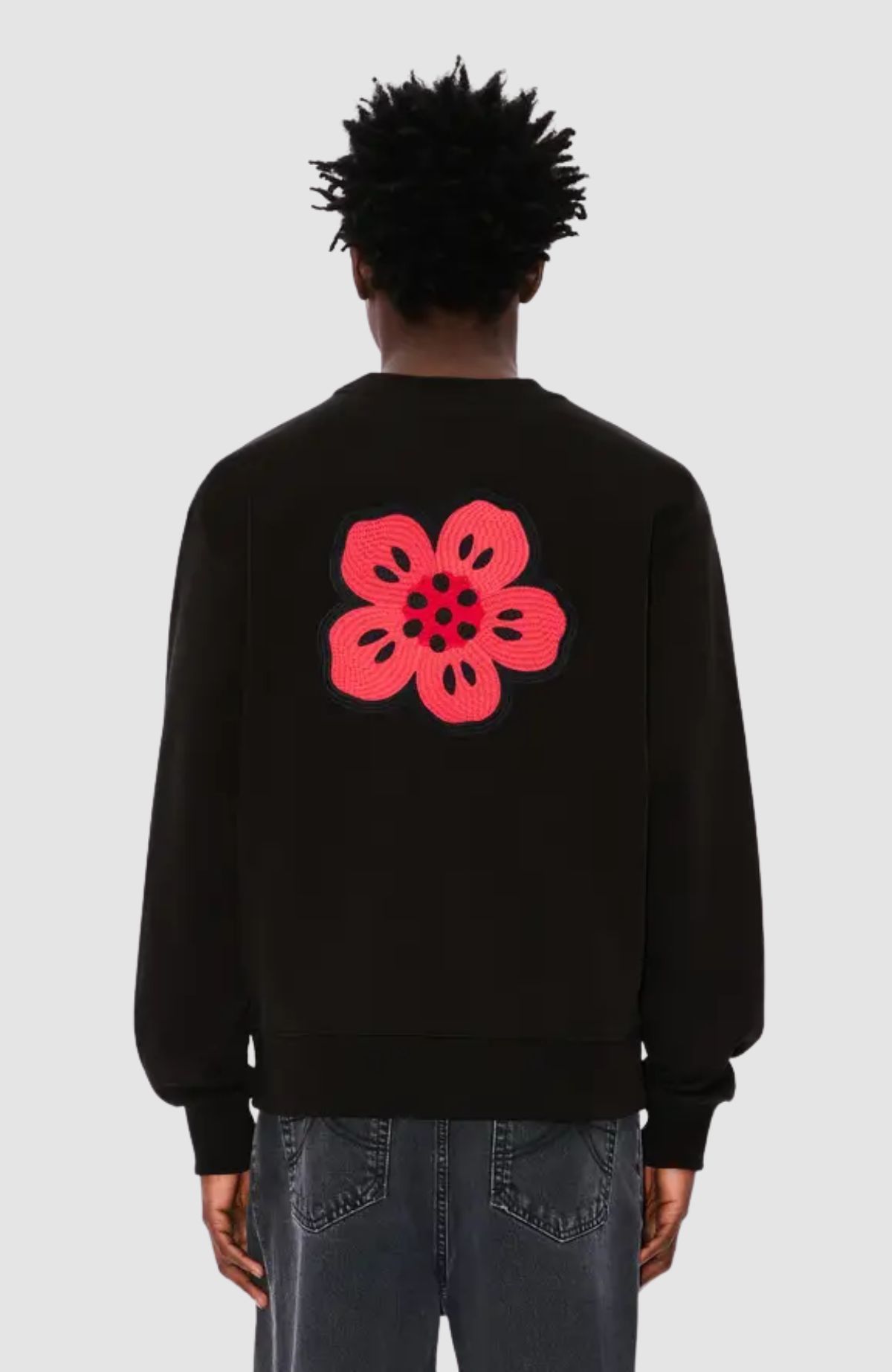 Boke Flower embroidered sweatshirt