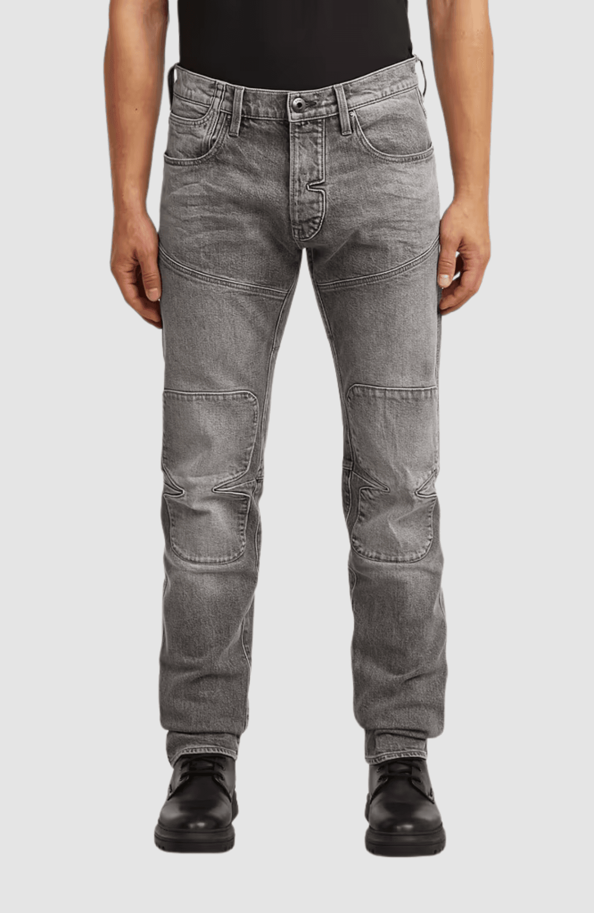 Biker Patched 3D Slim